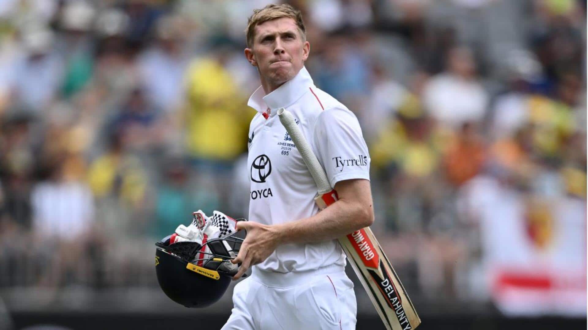 एशेज: इंग्लैंड के ये सलामी बल्लेबाज मैच की दोनों पारियों में शून्य पर हुए हैं आउट 