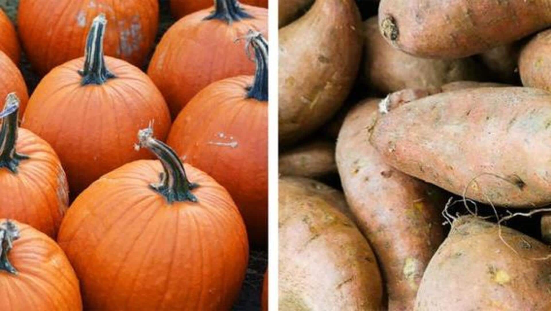 कद्दू बनाम शकरकंद: जानिए इनमें से किसका सेवन है ज्यादा फायदेमंद