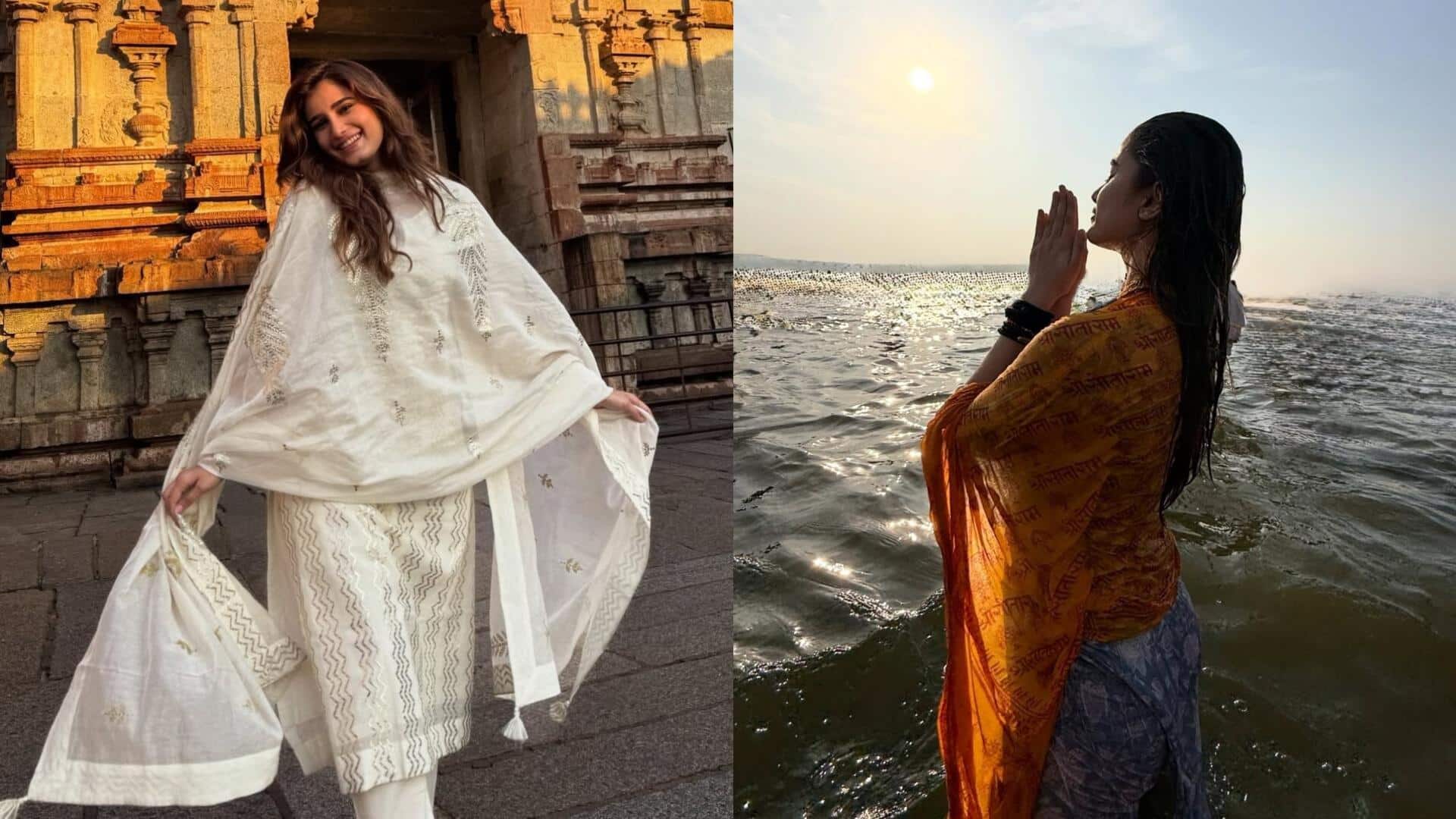 रवीना टंडन की लाडली राशा थडानी ने की नई शुरुआत, महादेव से मांगा आशीर्वाद