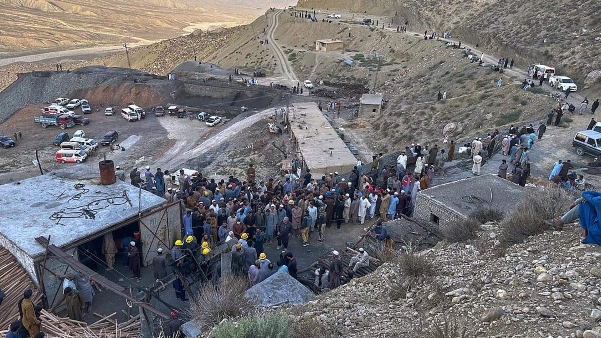 पाकिस्तान में क्वेटा की कोयला खदान में भीषण विस्फोट, 32 खनिकों की मौत