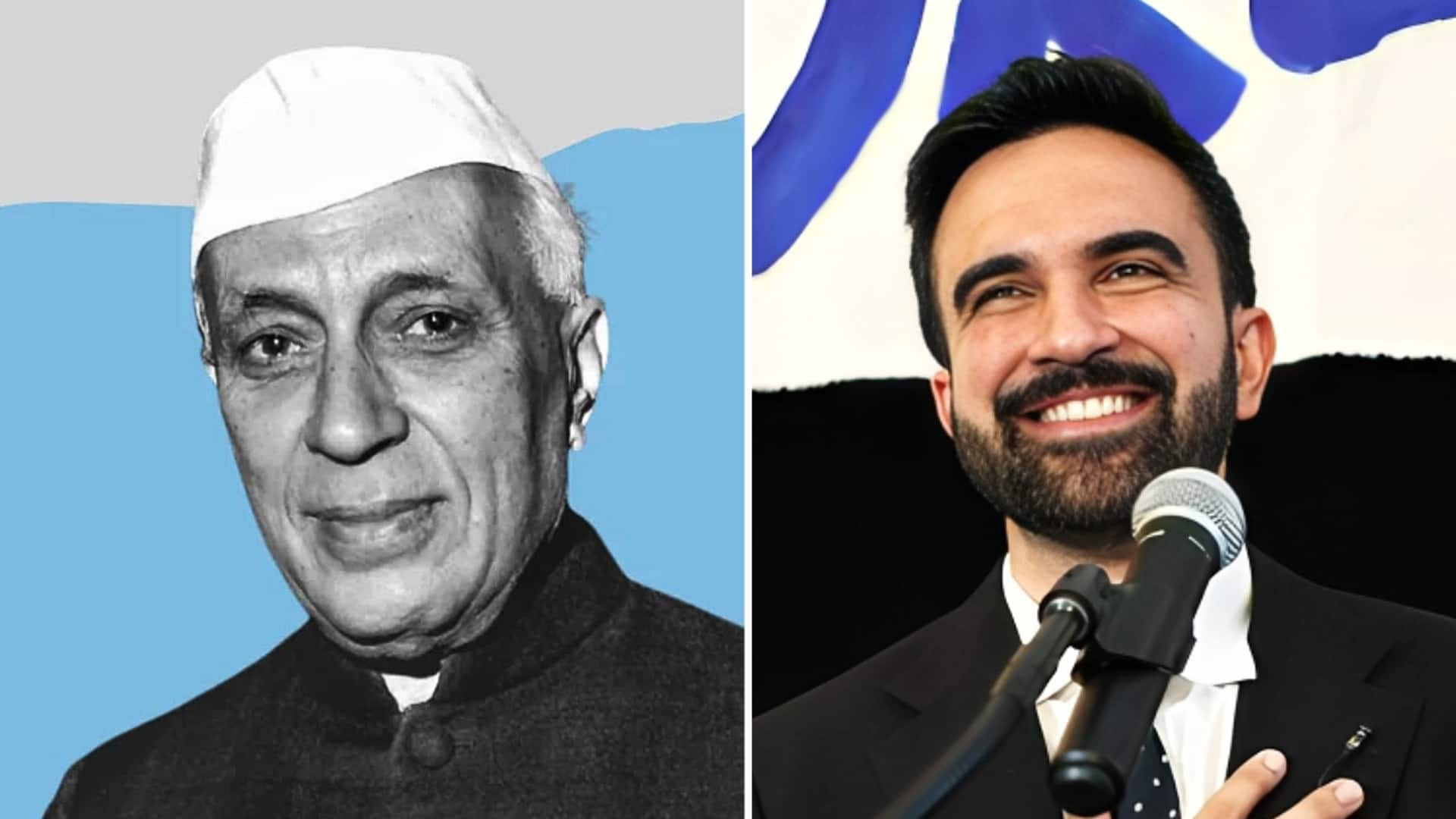 न्यूयॉर्क के मेयर जोहरान ममदानी का भारतीय जुड़ाव- नेहरू को याद किया, 'धूम मचाले' गाना बजाया