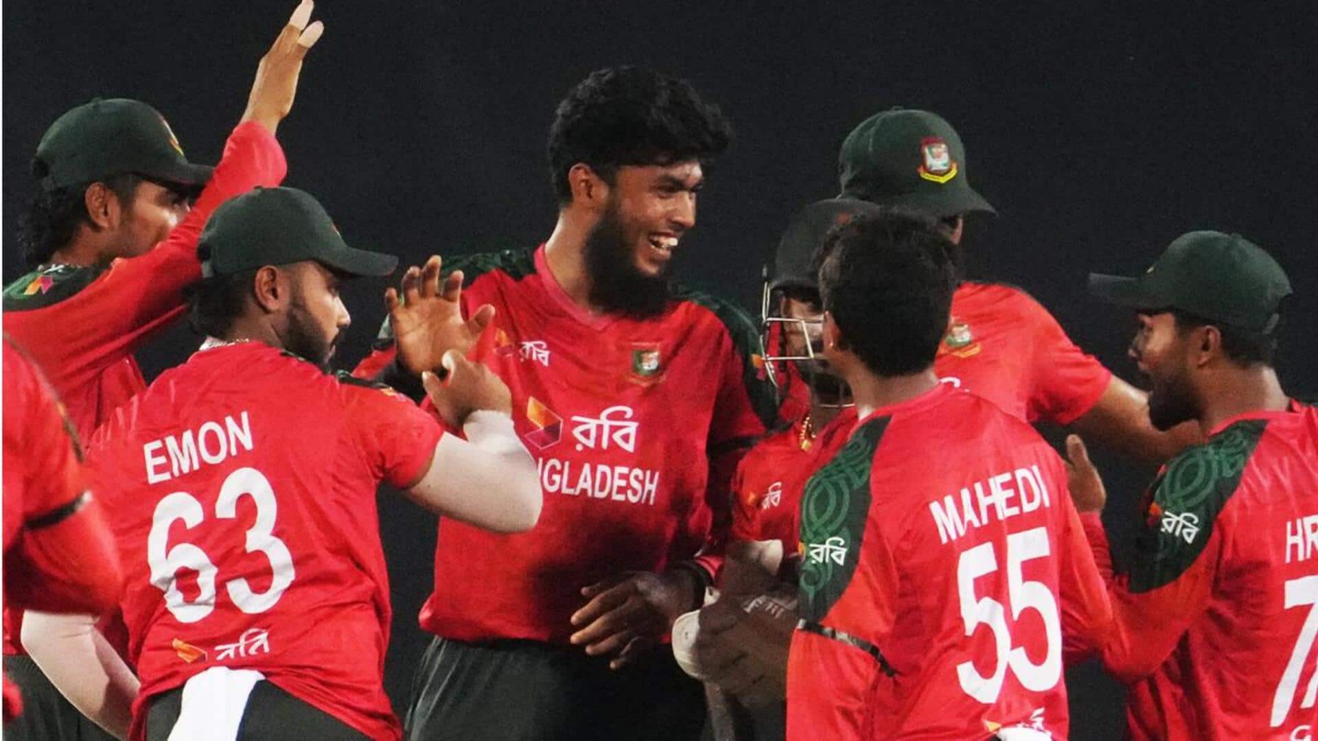 बांग्लादेश ने पाकिस्तान को दूसरे टी-20 में हराया, सीरीज में 2-0 से बनाई अजेय बढ़त बांग्लादेश ने पाकिस्तान को दूसरे टी-20 में हराया, सीरीज में 2-0 से बनाई अजेय बढ़त