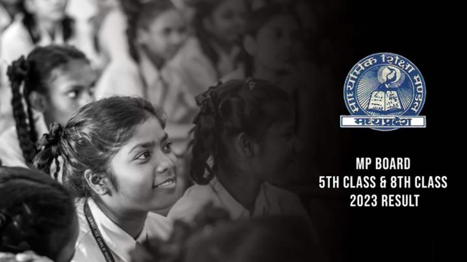मध्य प्रदेश बोर्ड ने जारी किया 5वीं और 8वीं कक्षा का परीक्षा परिणाम
