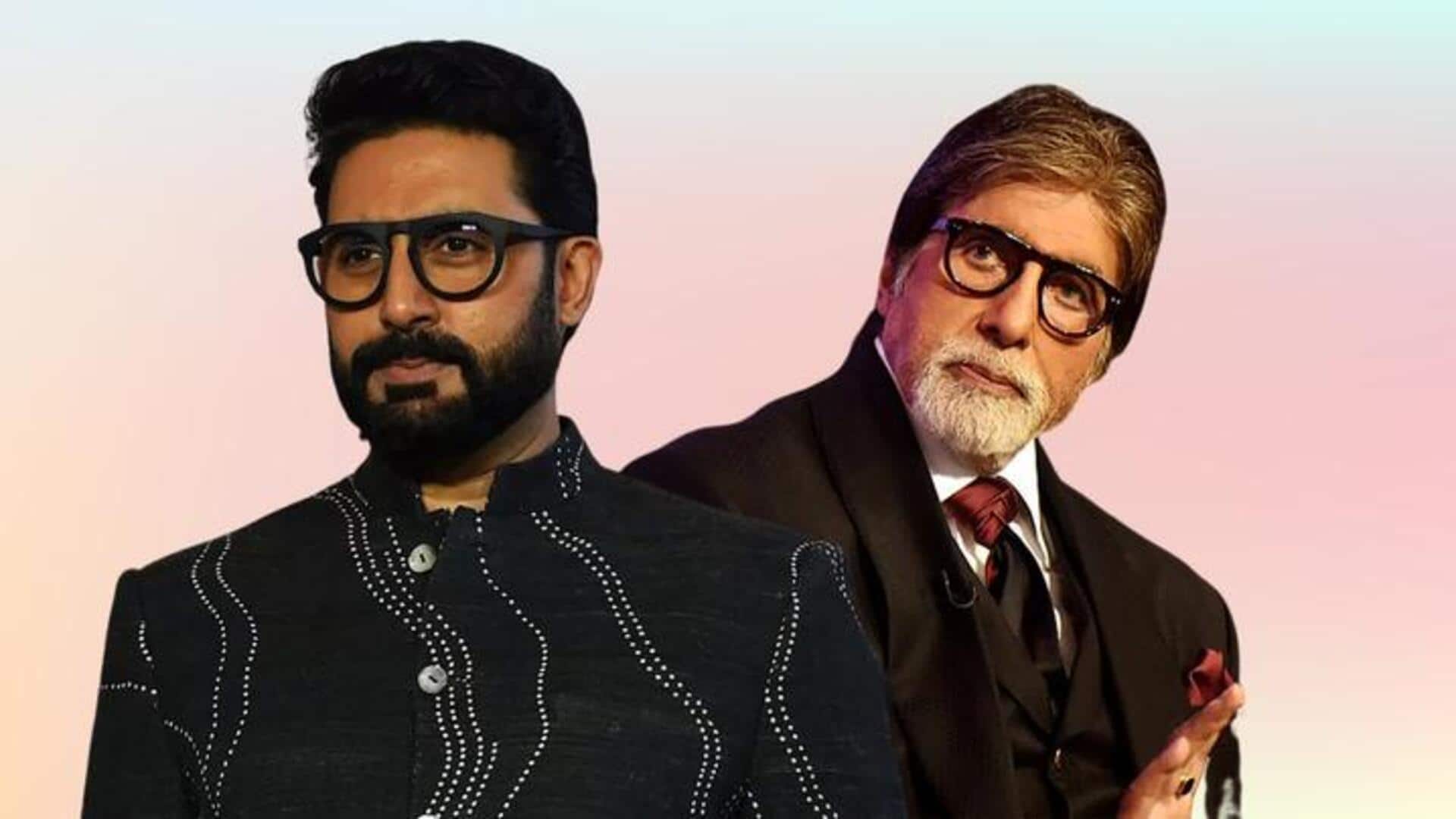 अभिषेक बच्चन बोले- अमिताभ बच्चन की प्रशंसा नहीं देती फिल्म की सफलता की गारंटी