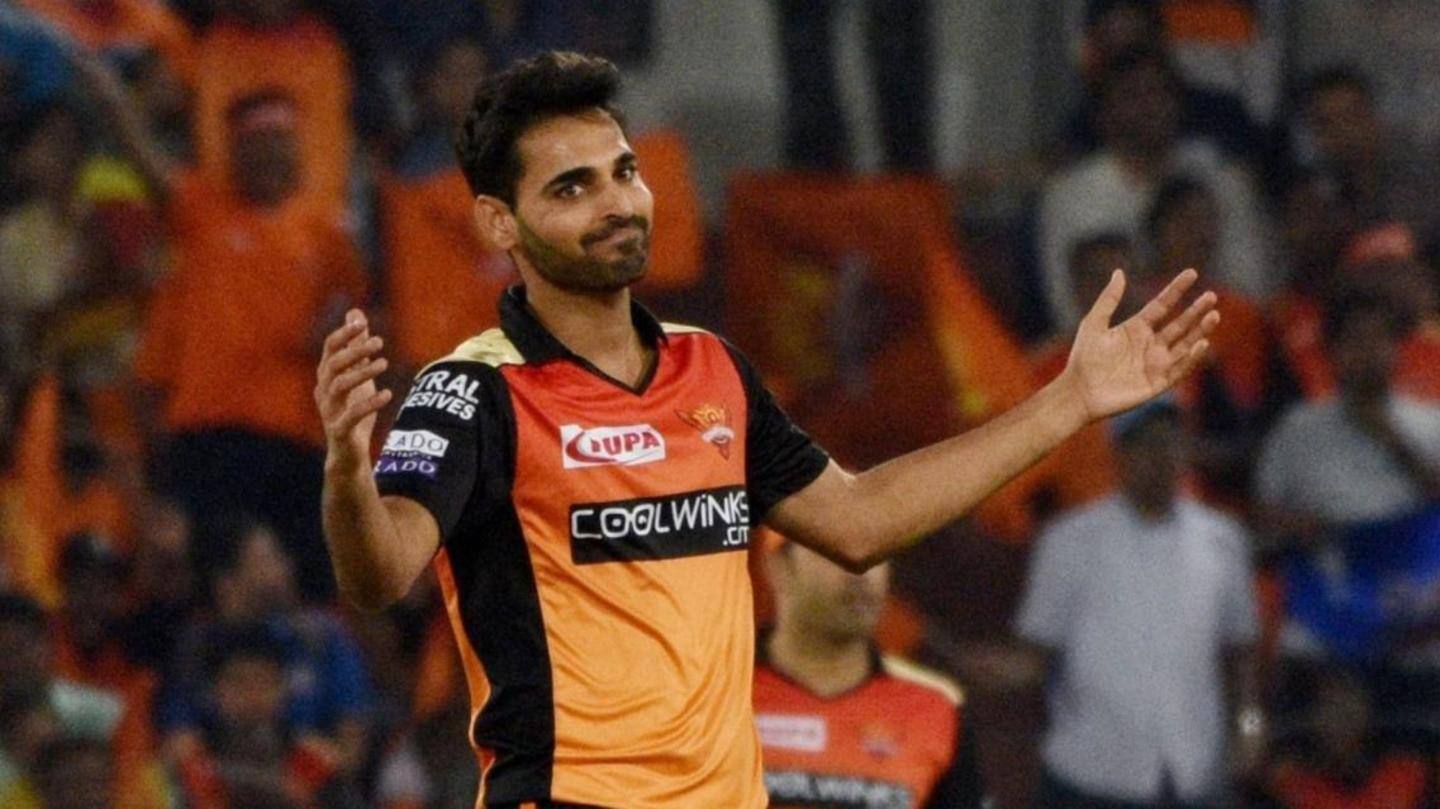 चोट के कारण IPL 2020 में केवल चार मैच खेल सके थे भुवनेश्वर चोट के कारण IPL 2020 में केवल चार मैच खेल सके थे भुवनेश्वर