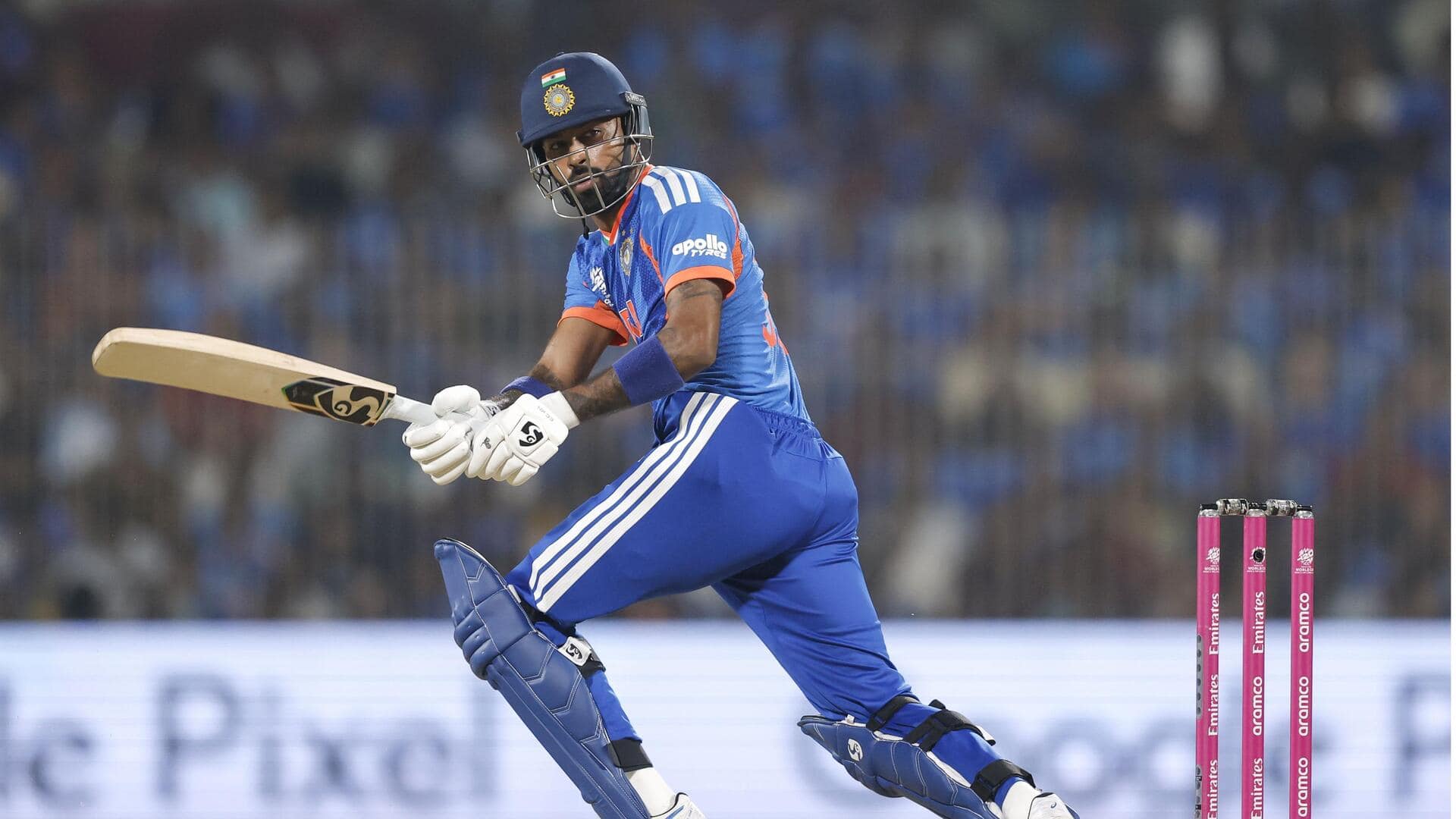 भारत ने टी-20 विश्व कप इतिहास का दूसरा सबसे बड़ा स्कोर बनाया, हार्दिक-अभिषेक ने लगाए अर्धशतक