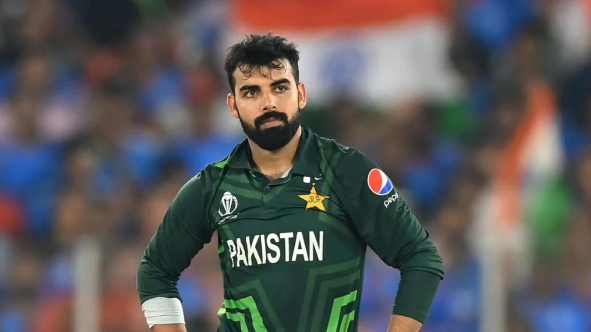वनडे विश्व कप 2023: पाकिस्तान के लिए परेशानी बनती जा रही उपकप्तान शादाब की खराब फॉर्म 