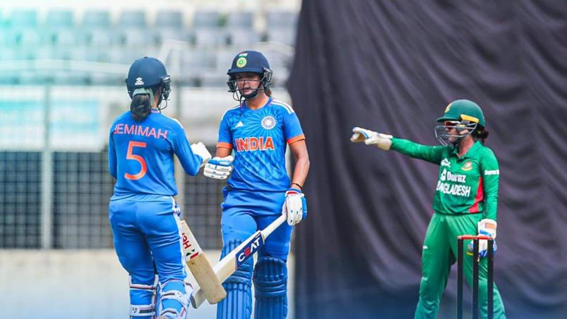बांग्लादेश ने टी-20 में अपने घर पर पहली बार भारतीय महिला क्रिकेट टीम को दी मात