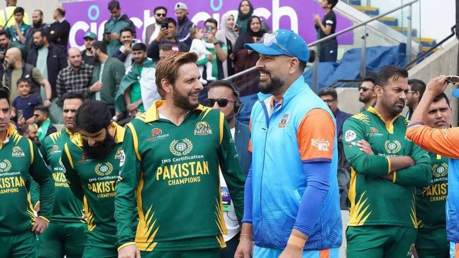 पाकिस्तान ने WCL से वापस लिया नाम, भारतीय खिलाड़ियों को लेकर PCB की शर्त बनी कारण
