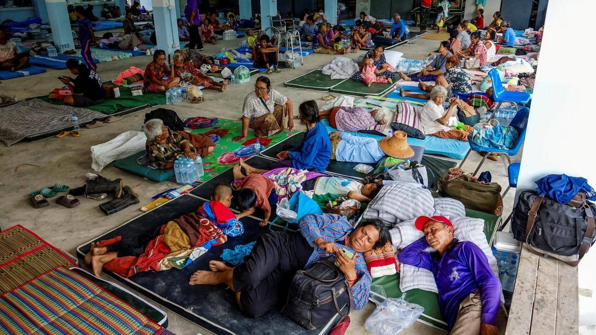 कंबोडिया और थाई सेना के बीच संघर्ष में 14 नागरिकों की मौत, 1 लाख लोग विस्थापित