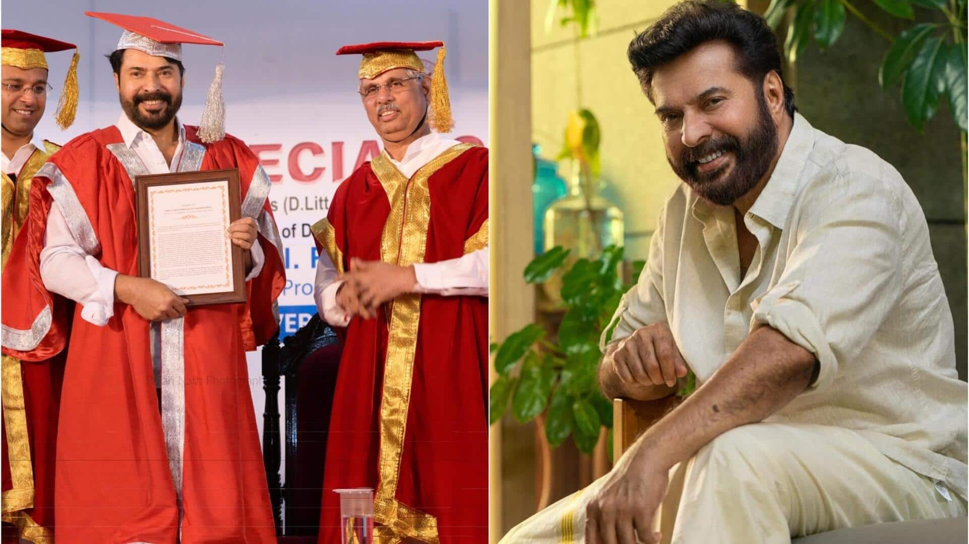 सुपरस्टार ममूटी को तीसरी बार मिला ये बड़ा सम्मान, पोस्ट में जताया आभार
