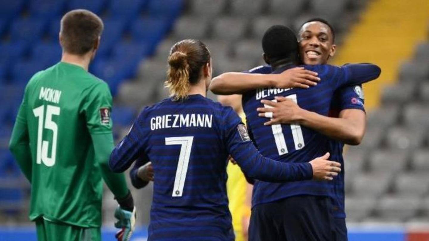 फ्रांस और इटली ने जीते अपने विश्व कप क्वालीफायर मुकाबले, बनाए ये रिकॉर्ड्स