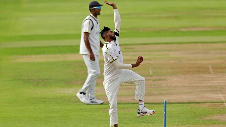 काउंटी चैंपियनशिप 2022: मोहम्मद सिराज ने अपने डेब्यू मैच की पारी में लिए पांच विकेट
