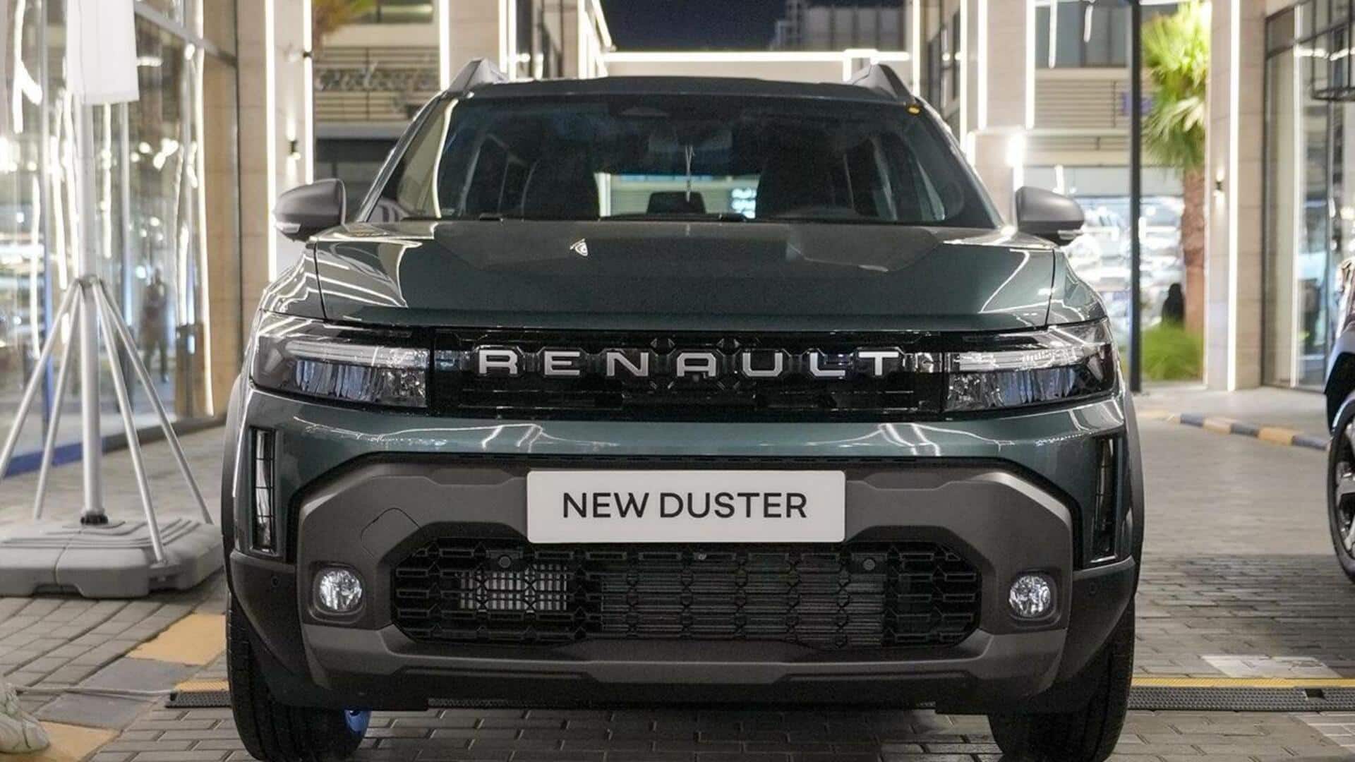 रेनो ने की भारत में डस्टर की वापसी की पुष्टि की, जानिए कब होगी लॉन्च  रेनो ने की भारत में डस्टर की वापसी की पुष्टि की, जानिए कब होगी लॉन्च