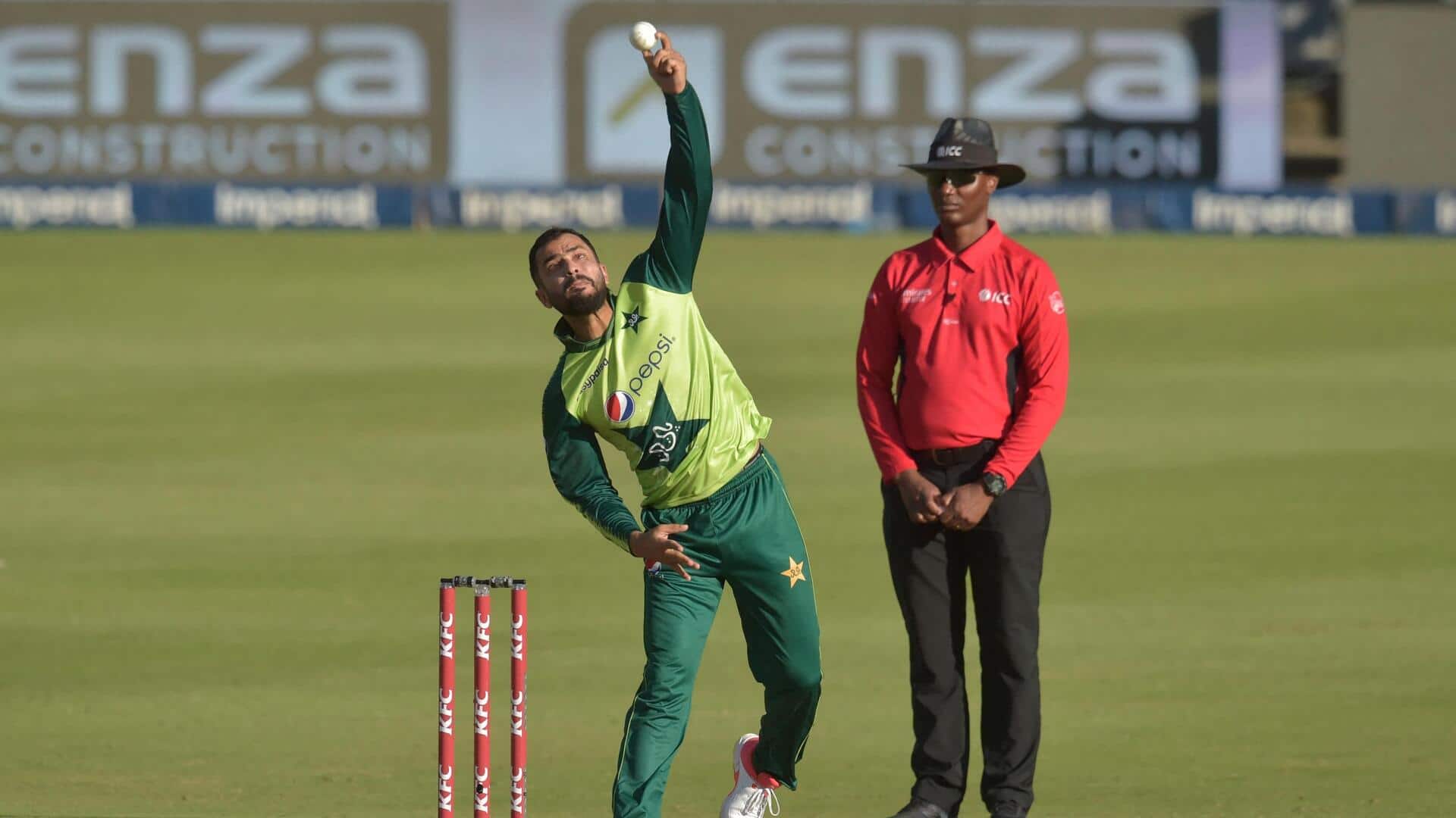 पाकिस्तानी क्रिकेटर मोहम्मद नवाज ड्रग टेस्ट में हुए फेल, PCB ने जांच की शुरू