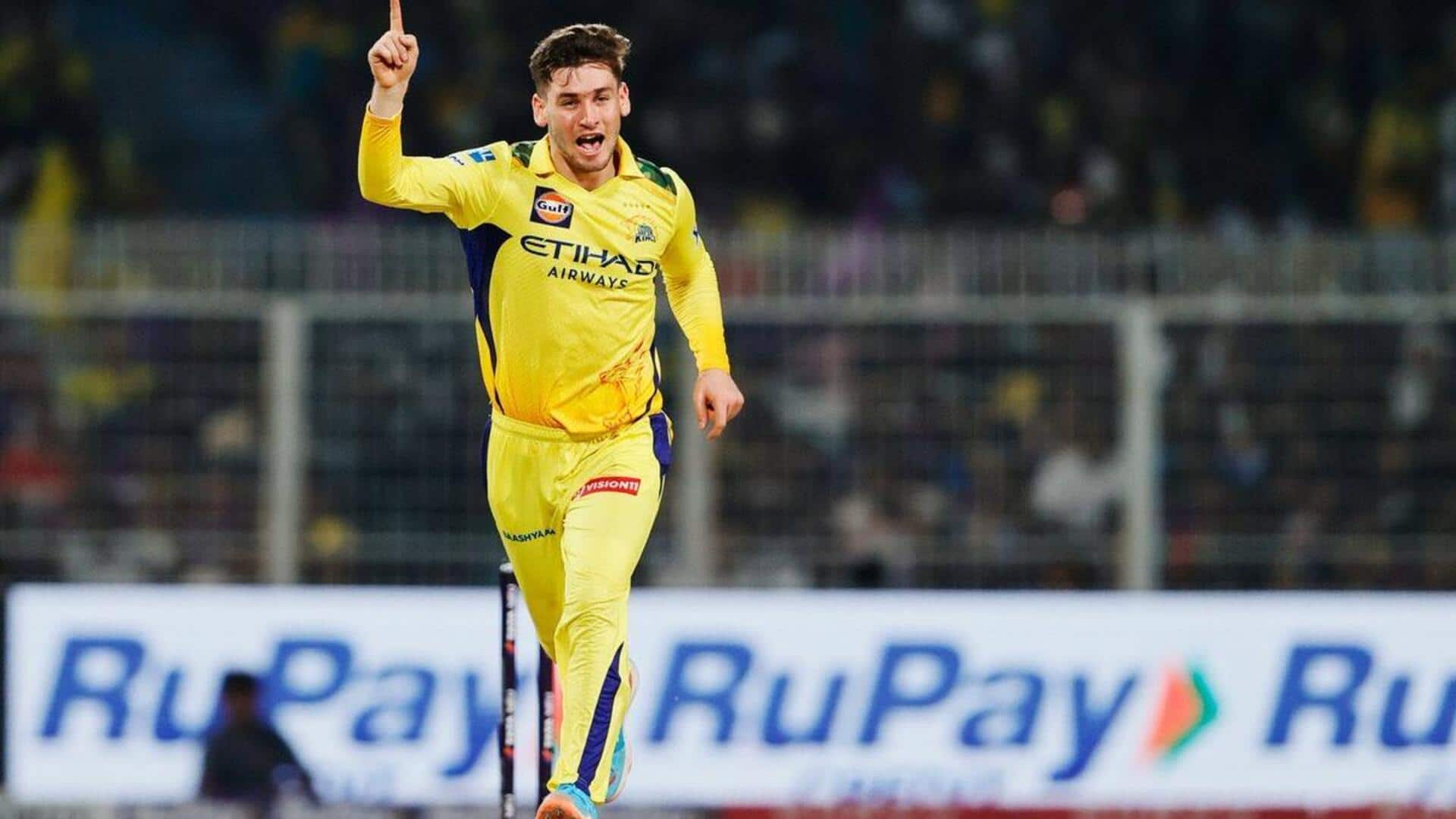 CSK बनाम KKR: नूर अहमद के IPL में 50 विकेट पूरे, बने 'प्लेयर ऑफ द मैच'