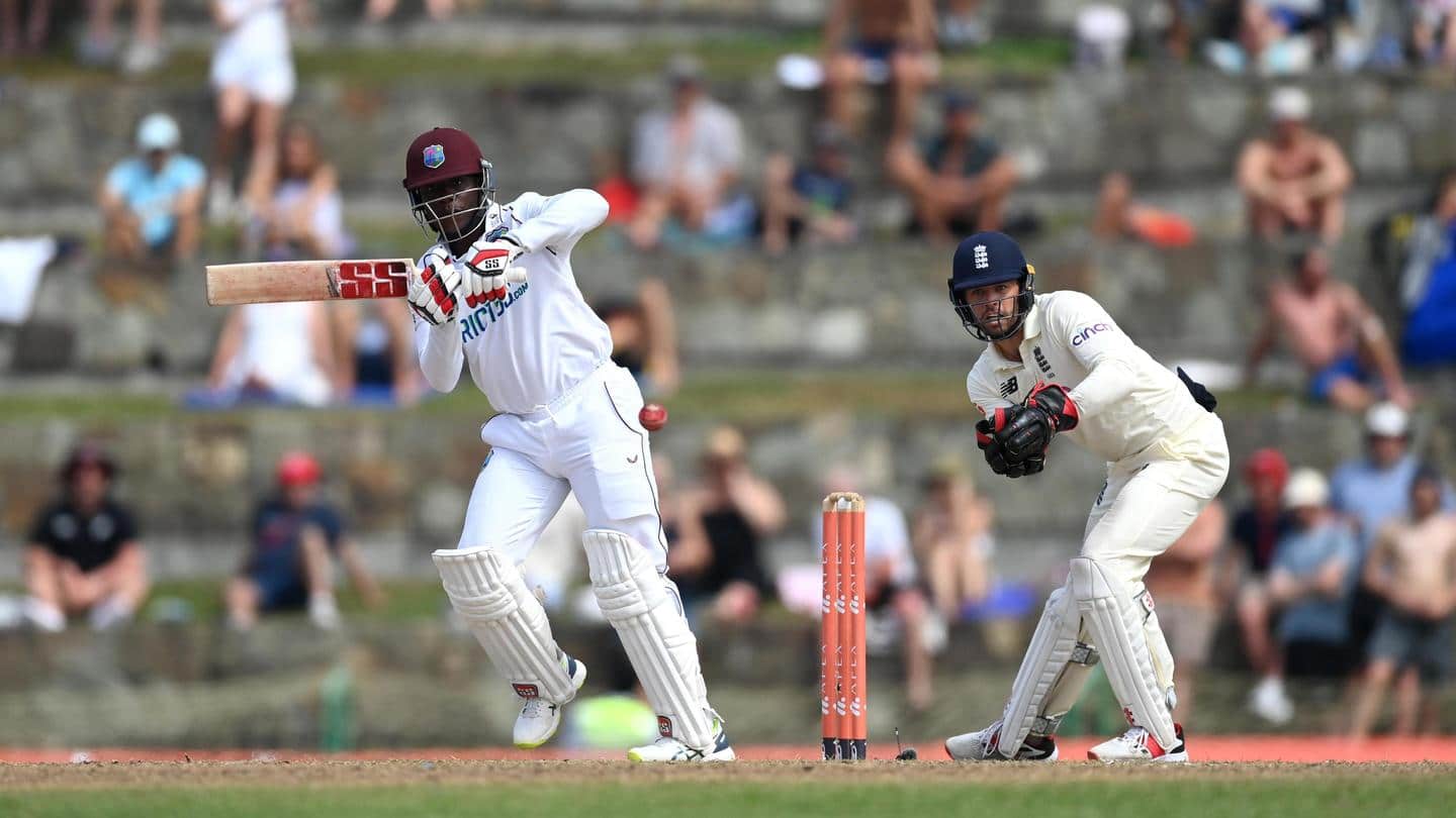 वेस्टइंडीज बनाम इंग्लैंड, पहला टेस्ट: बोनर के शतक से वेस्टइंडीज को बढ़त, ऐसा रहा तीसरा दिन