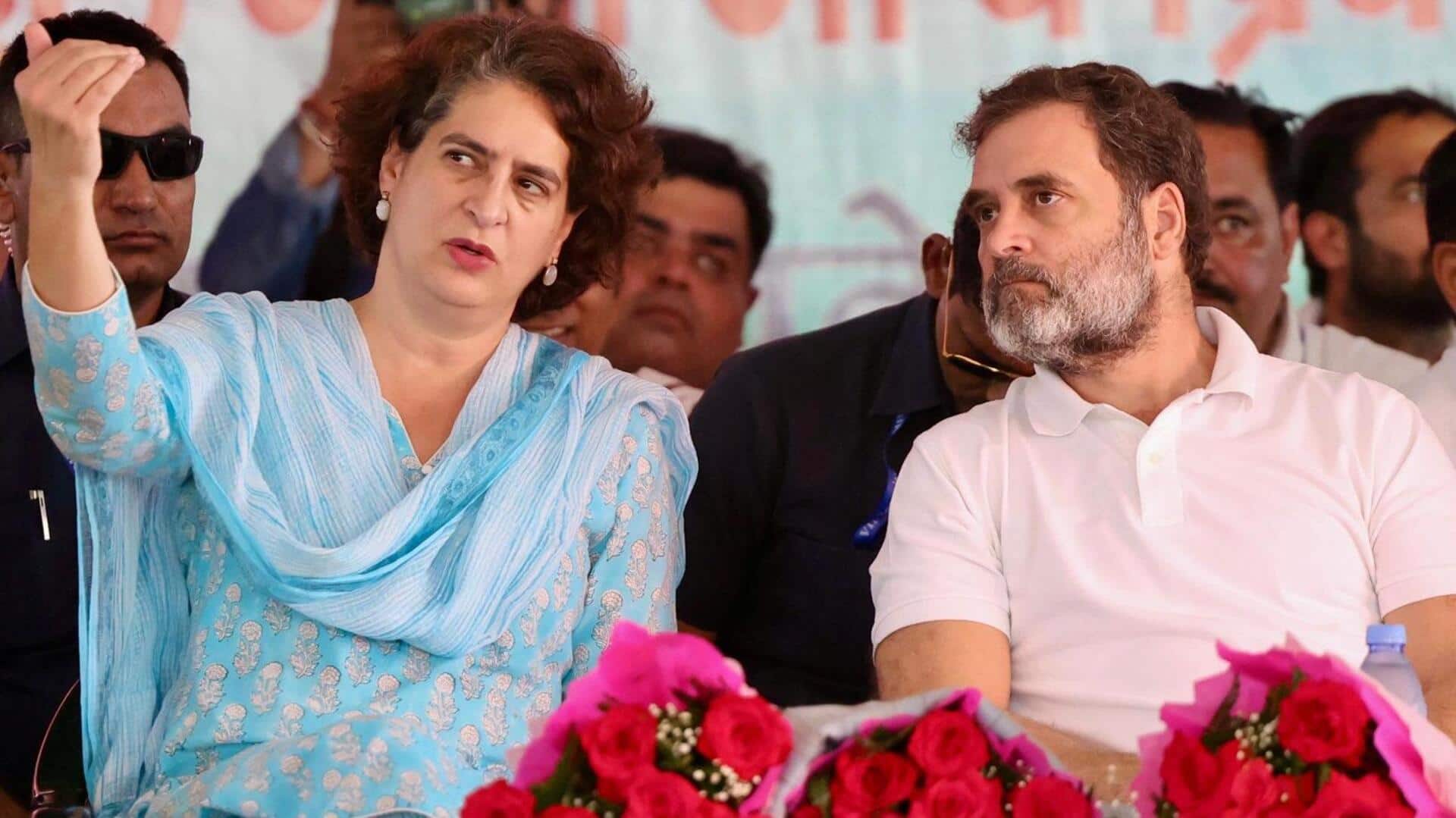 राहुल गांधी बोले- प्रियंका ने 5 मिनट में जो किया, 20 साल में नहीं कर सका