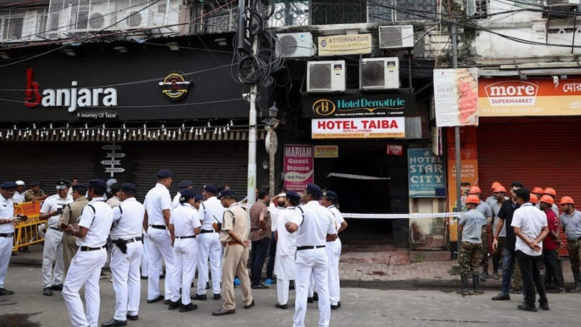 कोलकाता होटल अग्निकांड में सामने आई लापरवाहियां, लोग बोले- न अलार्म था न आपातकालीन द्वार