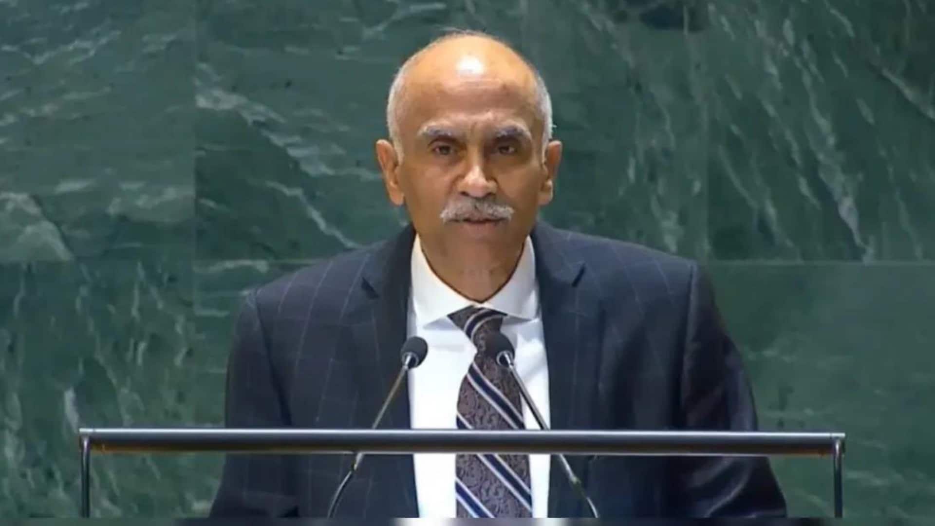 भारत ने UN में कहा- PoK में मानवाधिकार उल्लंघन बंद करे पाकिस्तान, जम्मू-कश्मीर हमारा अभिन्न अंग  भारत ने UN में कहा- PoK में मानवाधिकार उल्लंघन बंद करे पाकिस्तान, जम्मू-कश्मीर हमारा अभिन्न अंग