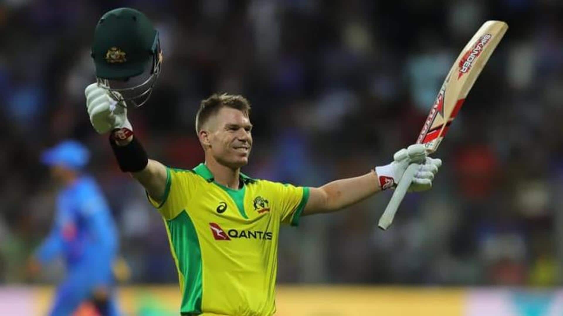 भारत बनाम ऑस्ट्रेलिया: डेविड वार्नर के वनडे में 100 छक्के पूरे, जानिए अन्य खिलाड़ियों का हाल