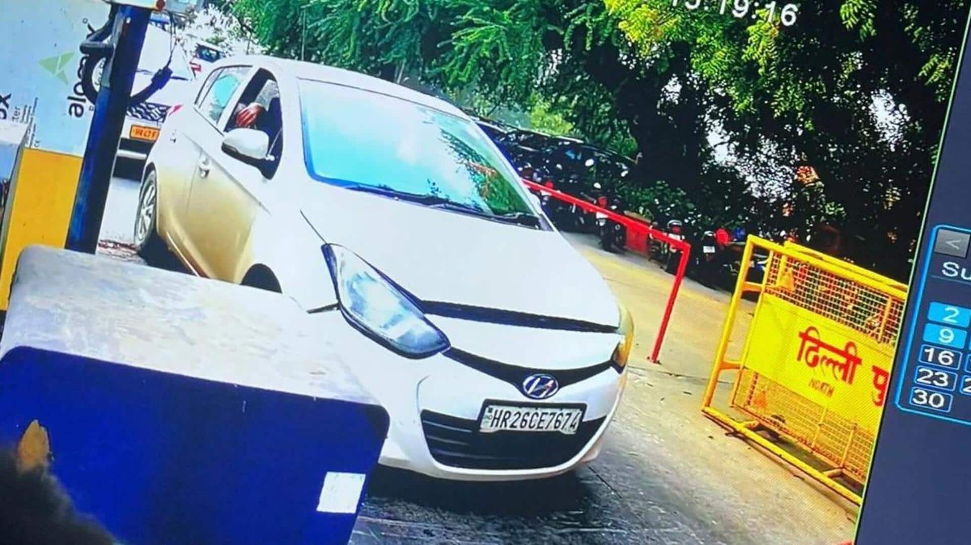 दिल्ली में विस्फोट हुई i20 कार के बारे में क्या पता चला, शहर में कैसे घुसी? 