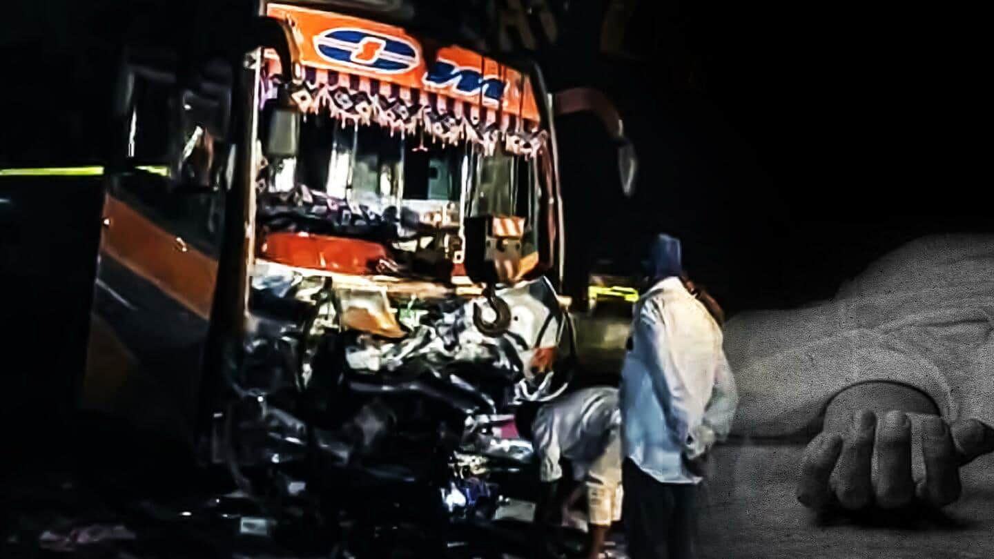 गुजरात: बस और कार की टक्कर में 9 लोगों की मौत, 28 अन्य घायल