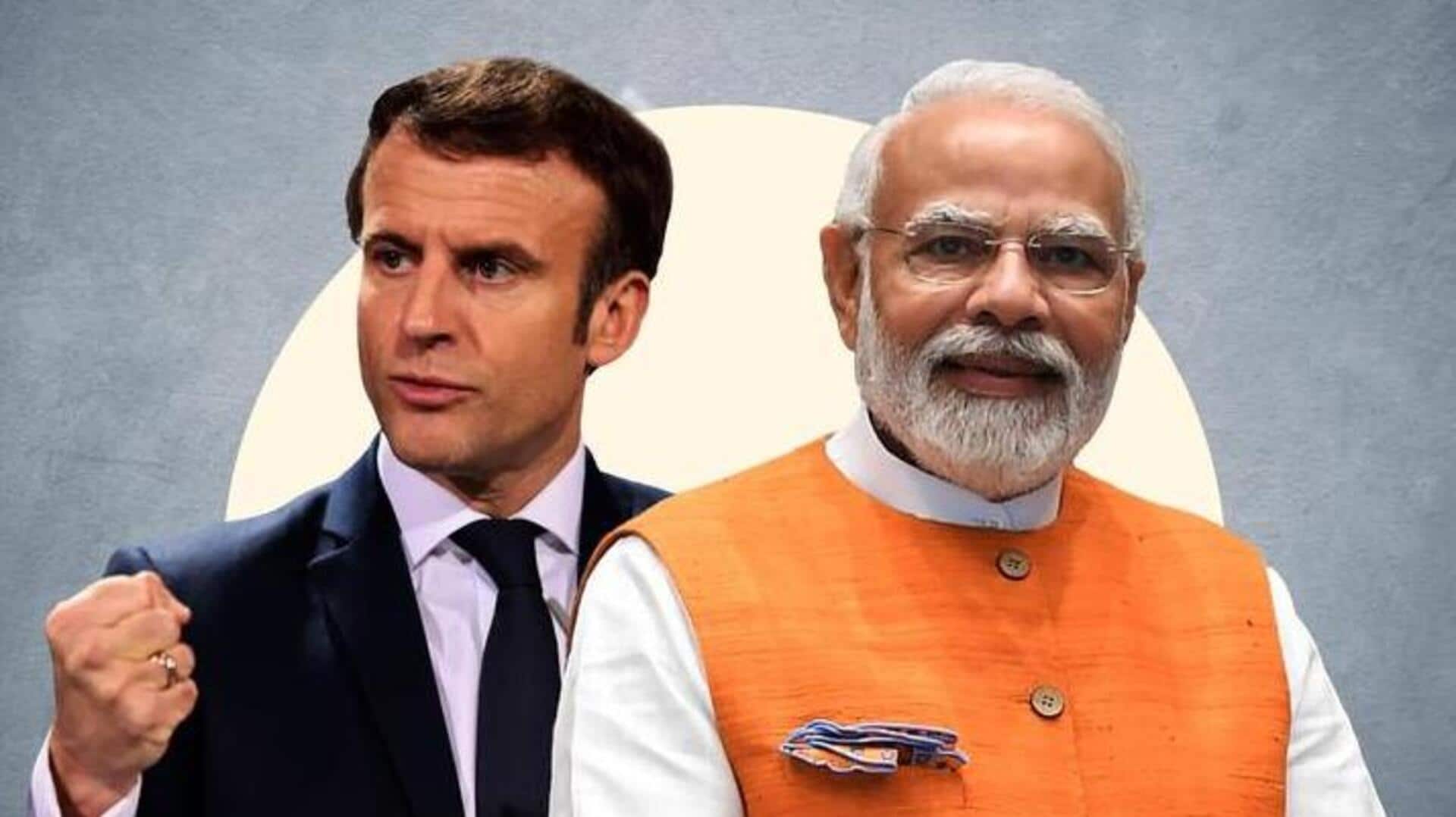 फ्रांसीसी राष्ट्रपति मैक्रों की भारत यात्रा; सैन्य-औद्योगिक रोडमैप पर फोकस, कैसा रहेगा दौरा? 