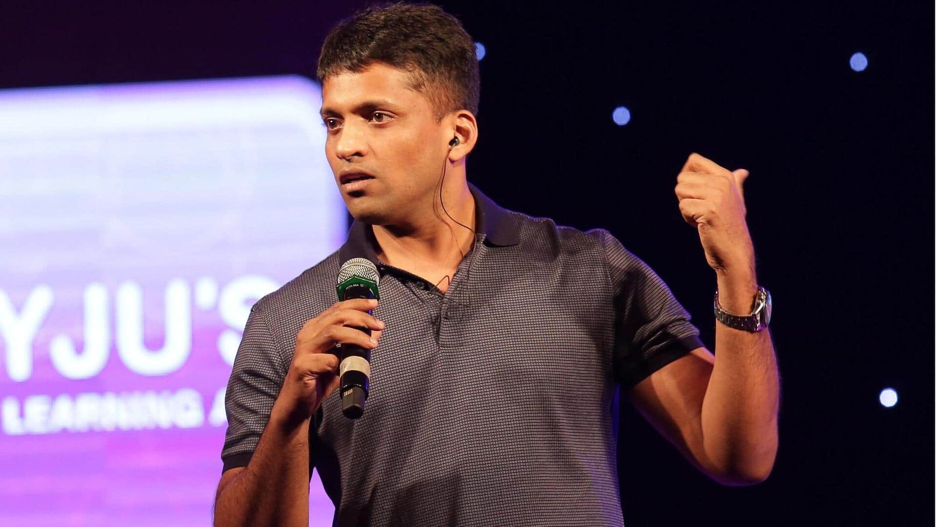 BYJU'S के संस्थापक रवींद्रन पर लगाया बड़ा जुर्माना, जानिए क्या है मामला 