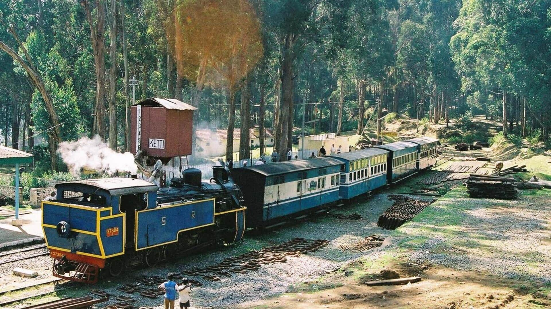 तमिलनाडु: नीलगिरी माउंटेन रेलवे की यात्रा में इन 5 गतिविधियों का लें मजा