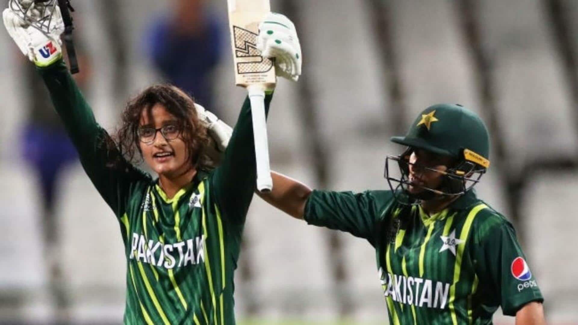 महिला टी-20 विश्व कप: पाकिस्तान ने आयरलैंड को 70 रन से हराया, ये बने रिकॉर्ड्स