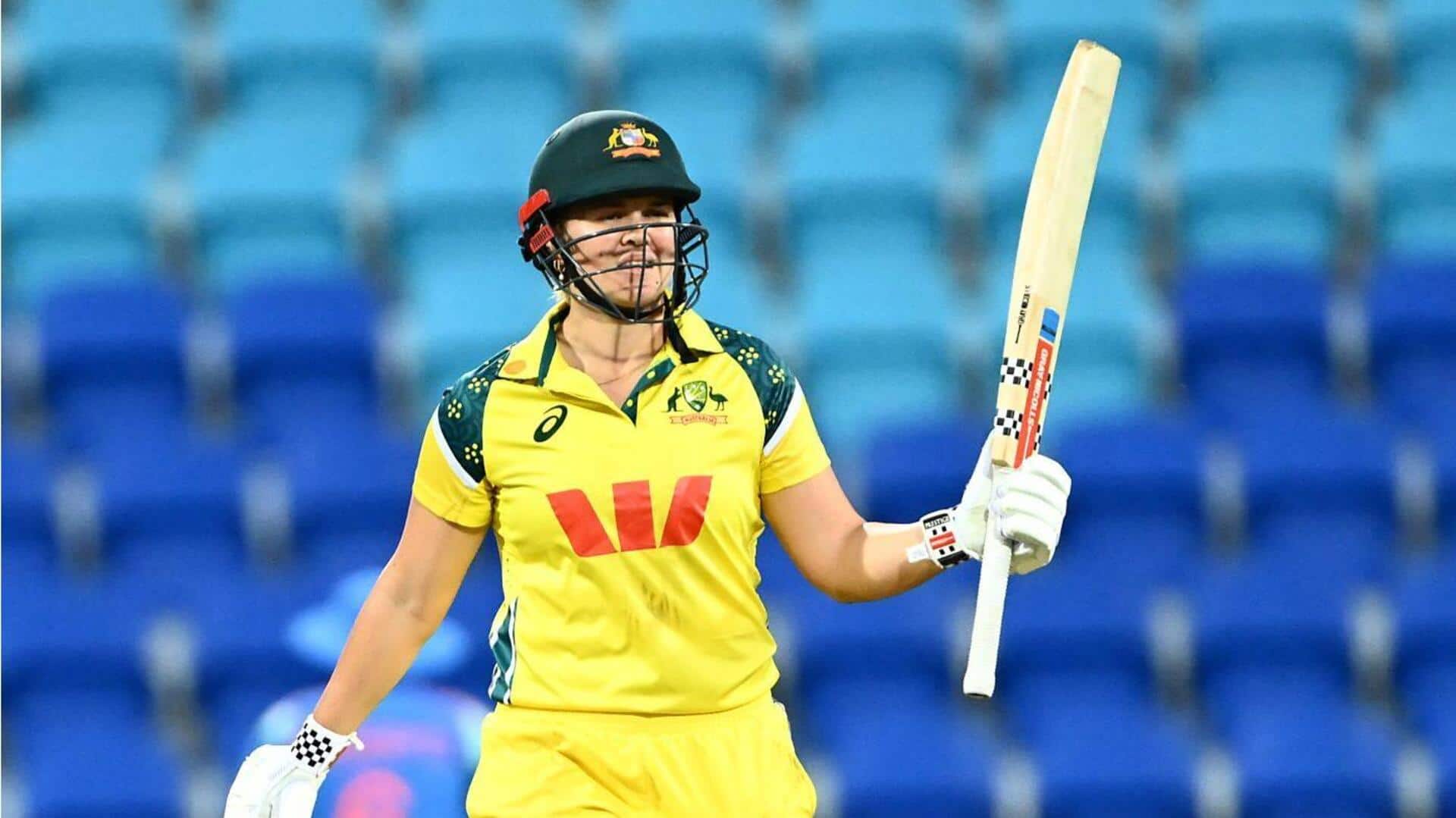 जॉर्जिया वोल ने भारतीय महिला टीम के खिलाफ जड़ा दूसरा वनडे शतक, ये रिकॉर्ड्स बनाए 