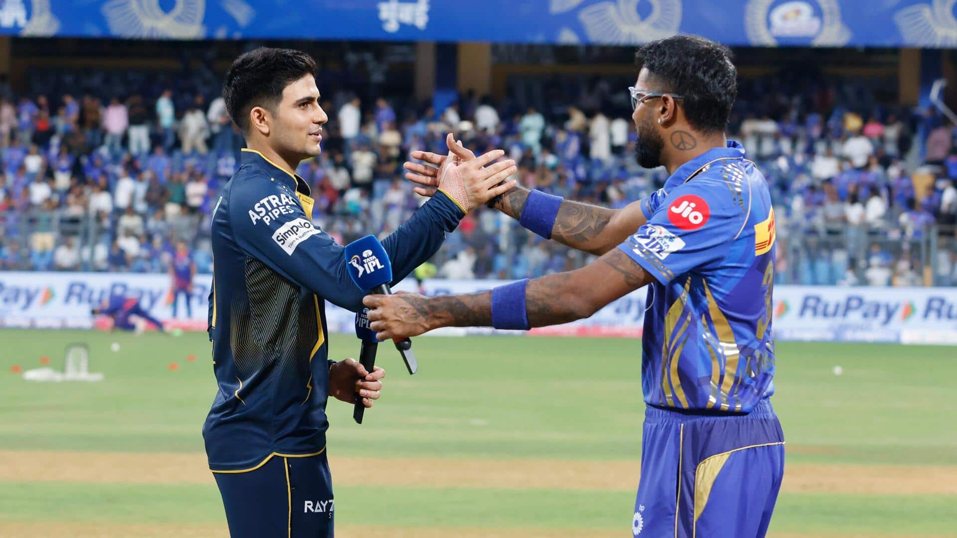 IPL 2025: GT ने DLS नियम की बदौलत MI को हराया, देखिए मैच के मोमेंट्स IPL 2025: GT ने DLS नियम की बदौलत MI को हराया, देखिए मैच के मोमेंट्स