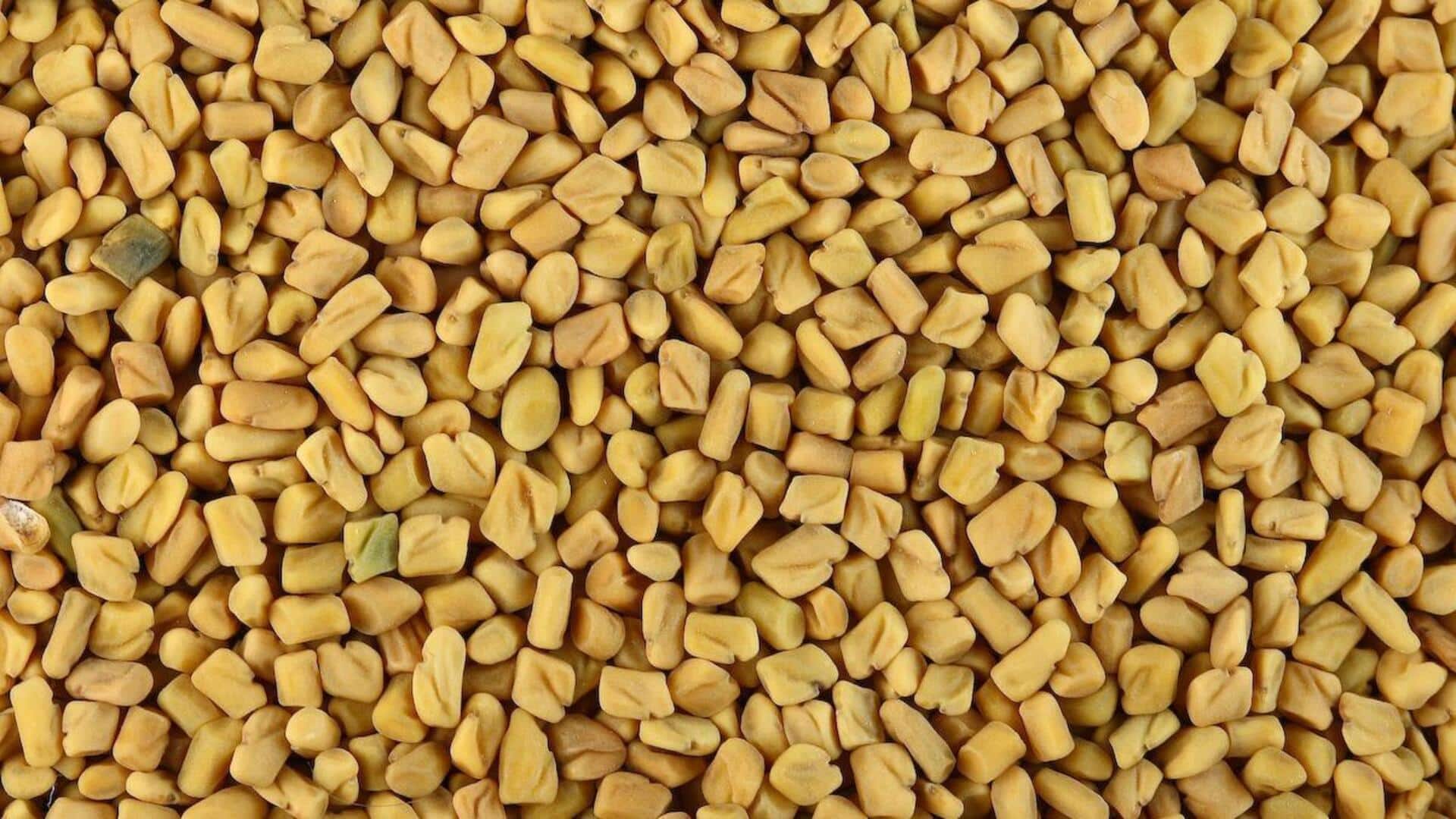 मेथी के बीजों का सेवन सेहत के लिए है फायदेमंद, जानें इसके 5 लाभ