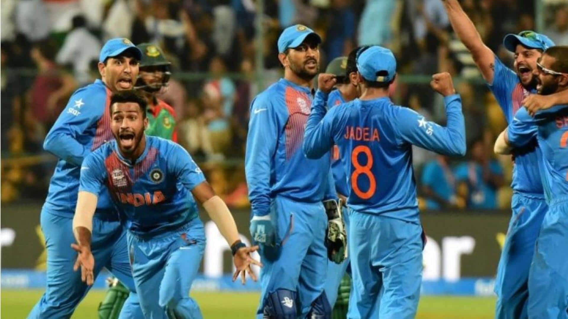 भारत ने इन टी-20 अंतरराष्ट्रीय मैचों में दर्ज की है 1 रन से जीत, जानिए आंकड़े 