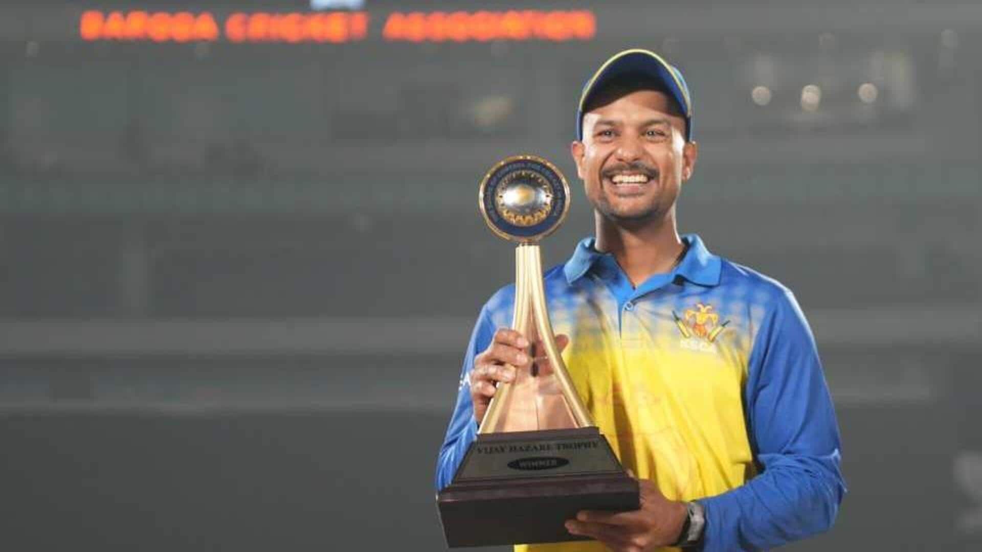 विजय हजारे ट्रॉफी के इतिहास में इन टीमों ने हासिल किया है सबसे बड़ा लक्ष्य 