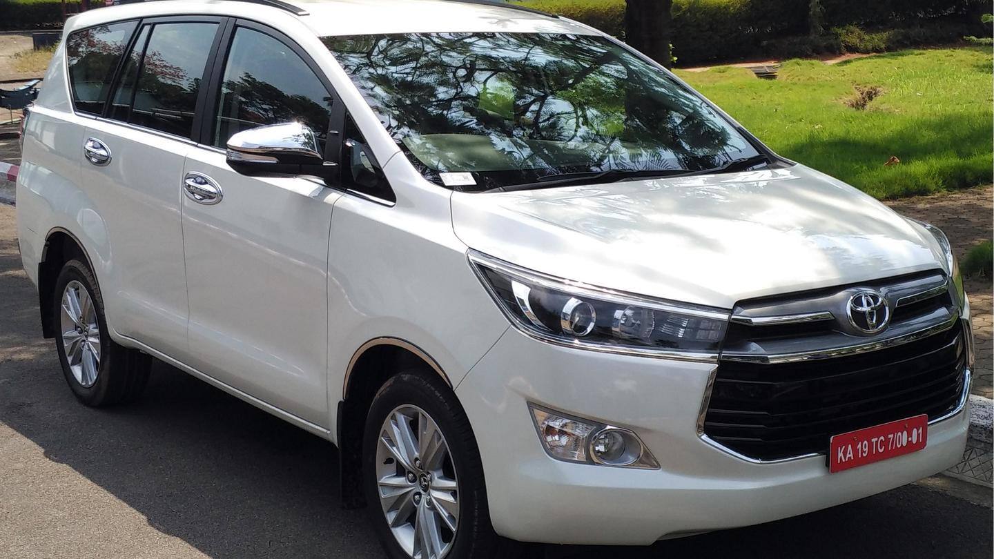टोयोटा इनोवा क्रिस्टा (Toyota Innova Crysta) टोयोटा इनोवा क्रिस्टा (Toyota Innova Crysta)