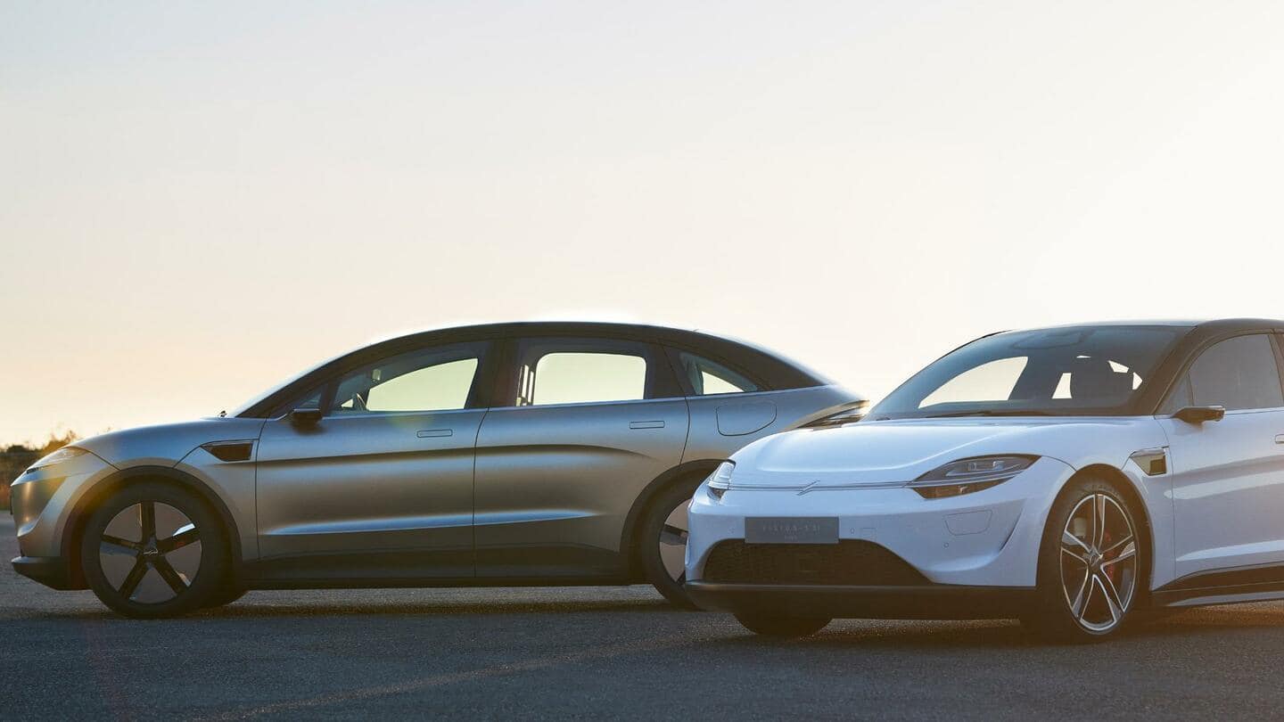 सोनी और होंडा ने 2026 में प्रीमियम इलेक्ट्रिक कार पेश करने की बनाई योजना