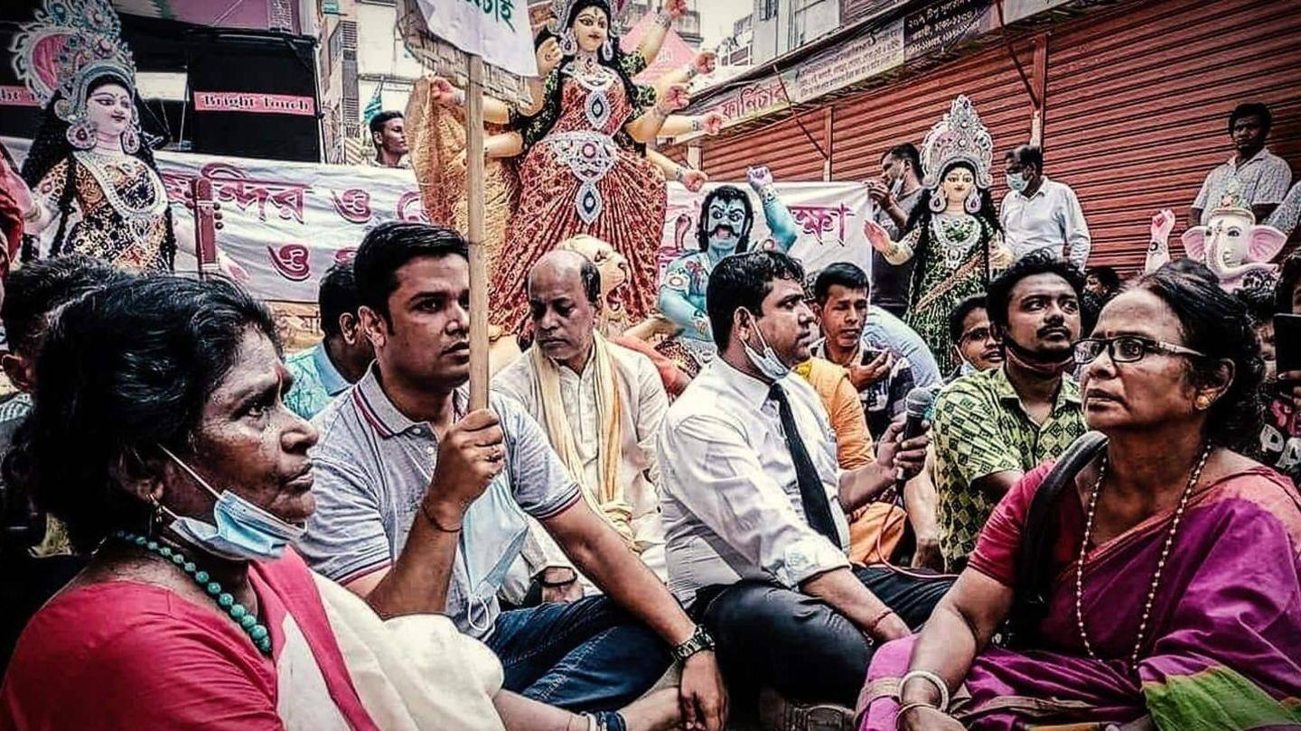 बांग्लादेश हिंदू यूनिटी काउंसिल ने जताया था विरोध बांग्लादेश हिंदू यूनिटी काउंसिल ने जताया था विरोध