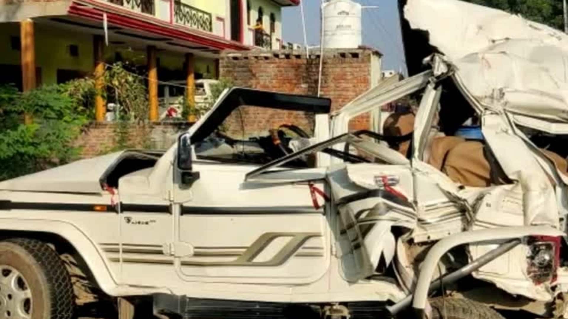 पंजाब के फिरोजपुर में पिकअप और ट्राले की भिडंत, 8 लोगों की मौत