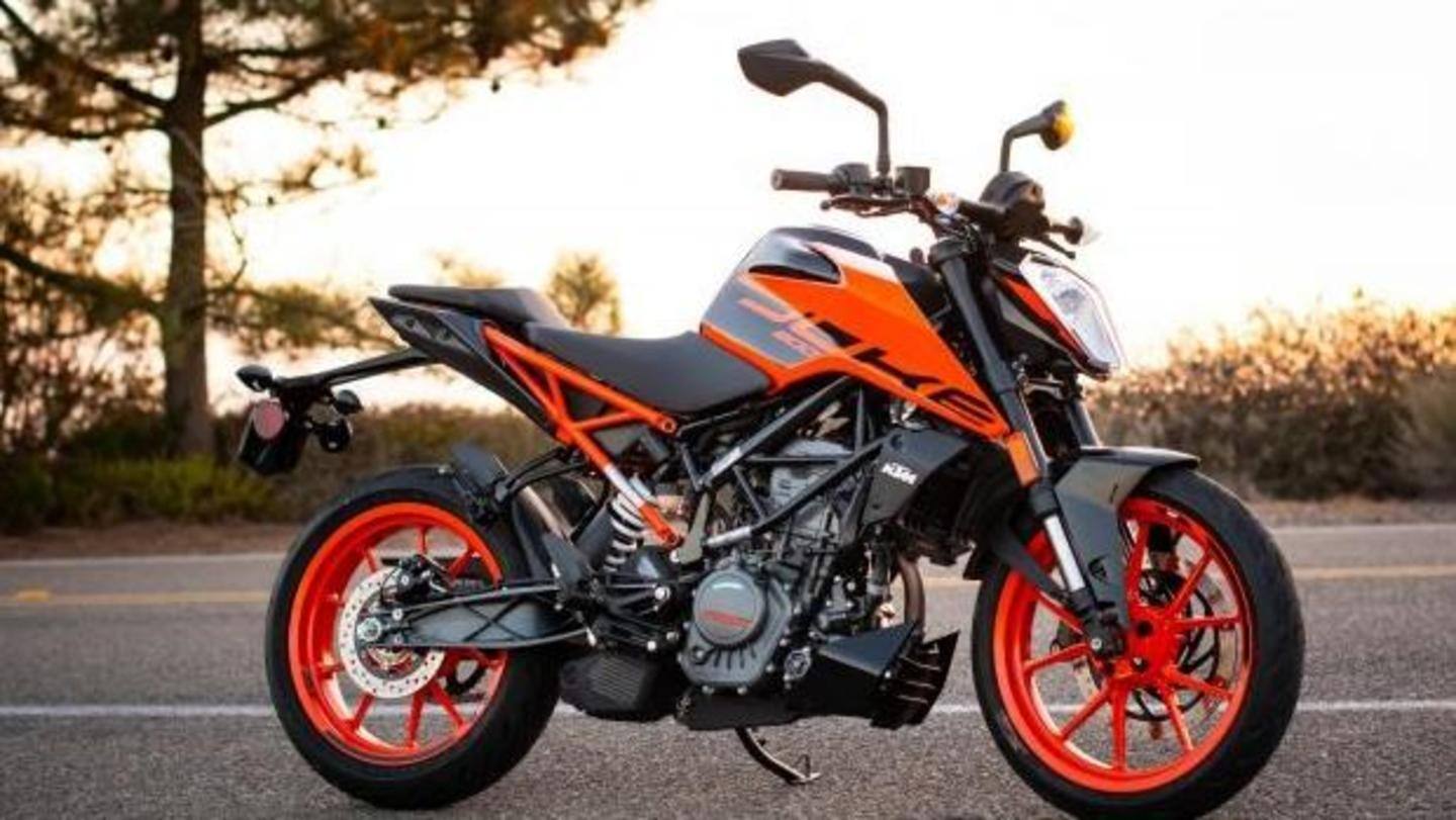 KTM 125 और 200 ड्यूक के दामों में हुआ इतना इजाफा KTM 125 और 200 ड्यूक के दामों में हुआ इतना इजाफा