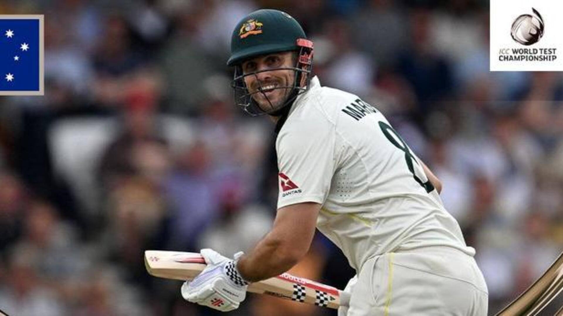 इंग्लैंड बनाम ऑस्ट्रेलिया: ऑलराउंडर मिचेल मार्श ने लगाया टेस्ट करियर का चौथा अर्धशतक, जानिए उनके आंकड़े