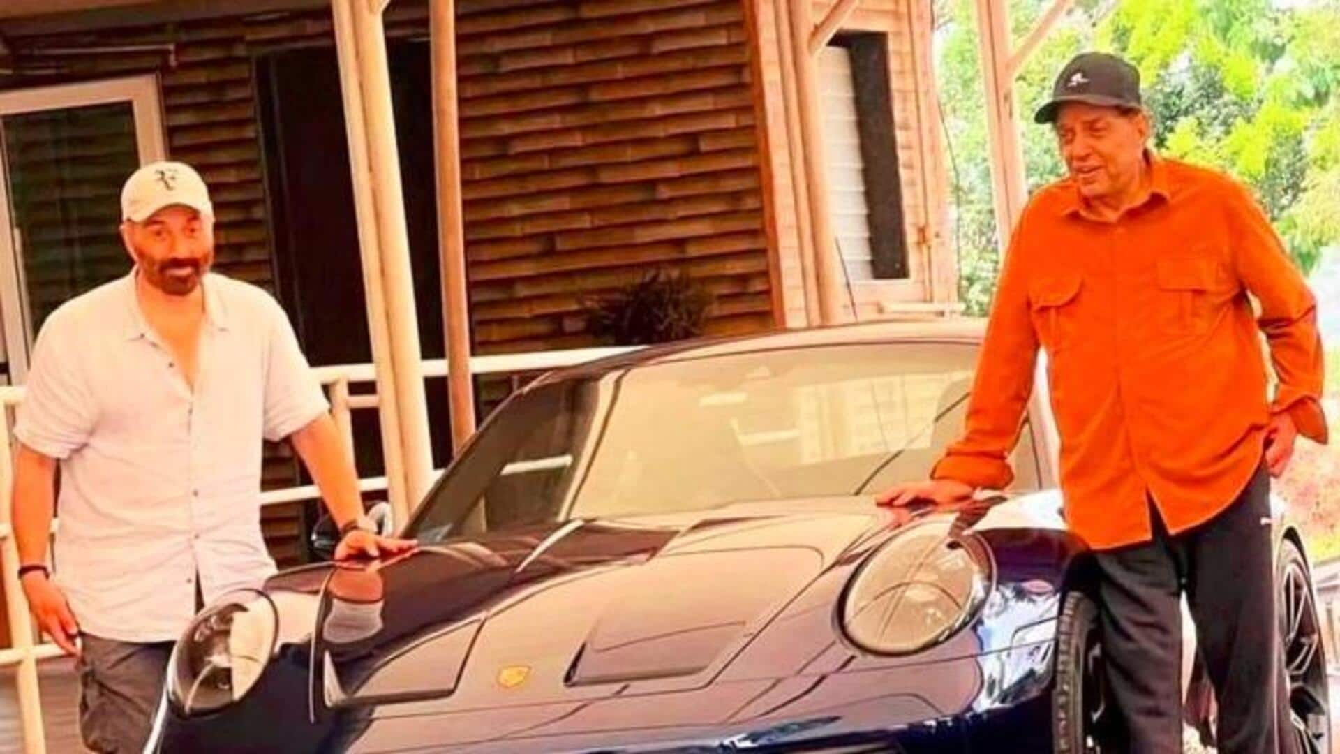 सनी देओल ने खदीरी 3 करोड़ की पोर्शे कार, जानिए 'गदर 2' अभिनेता का कार कलेक्शन 