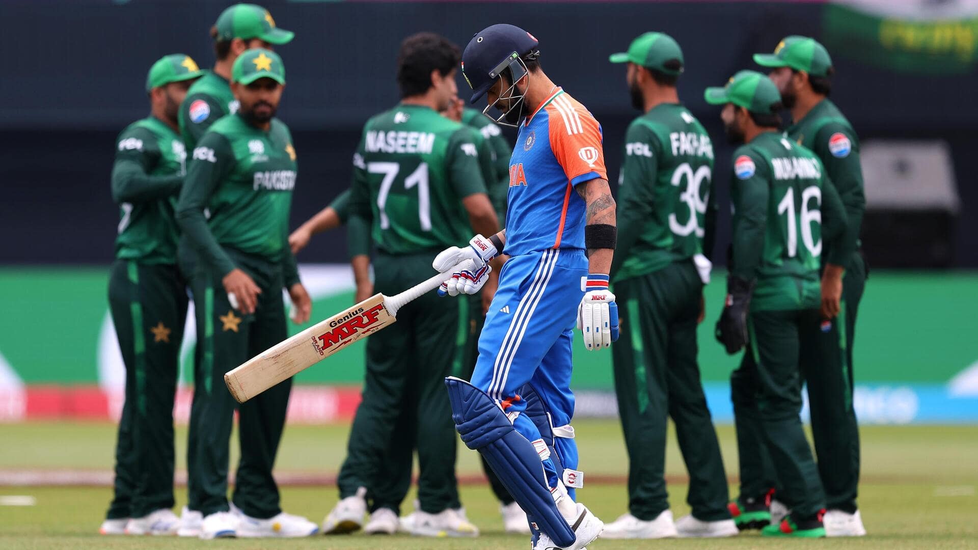 टी-20 विश्व कप: पाकिस्तान के खिलाफ पहली बार ऑलआउट हुई भारतीय क्रिकेट टीम, जानिए आंकड़े
