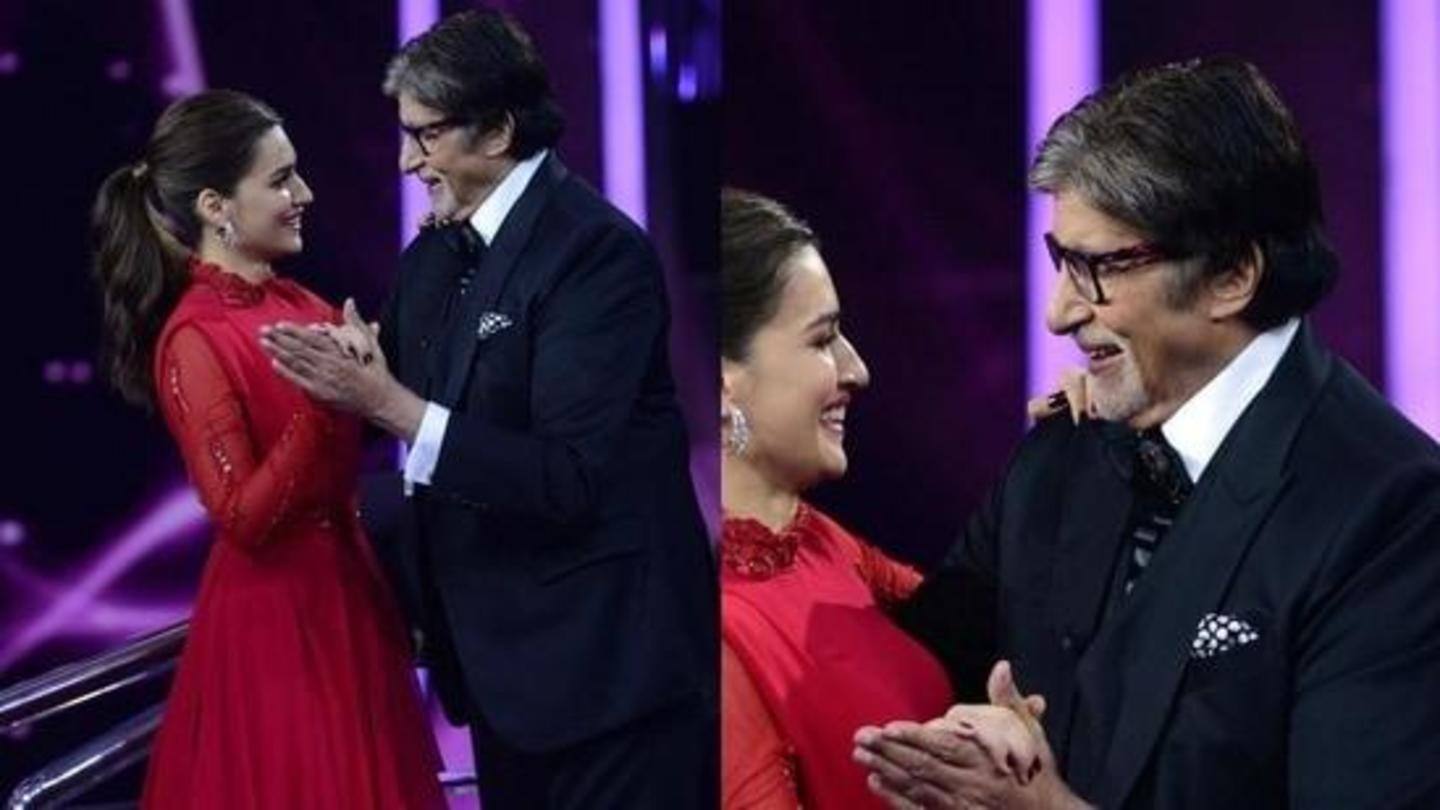 अमिताभ के शो 'KBC 13' के आगामी एपिसोड में दिखेंगी कृति अमिताभ के शो 'KBC 13' के आगामी एपिसोड में दिखेंगी कृति