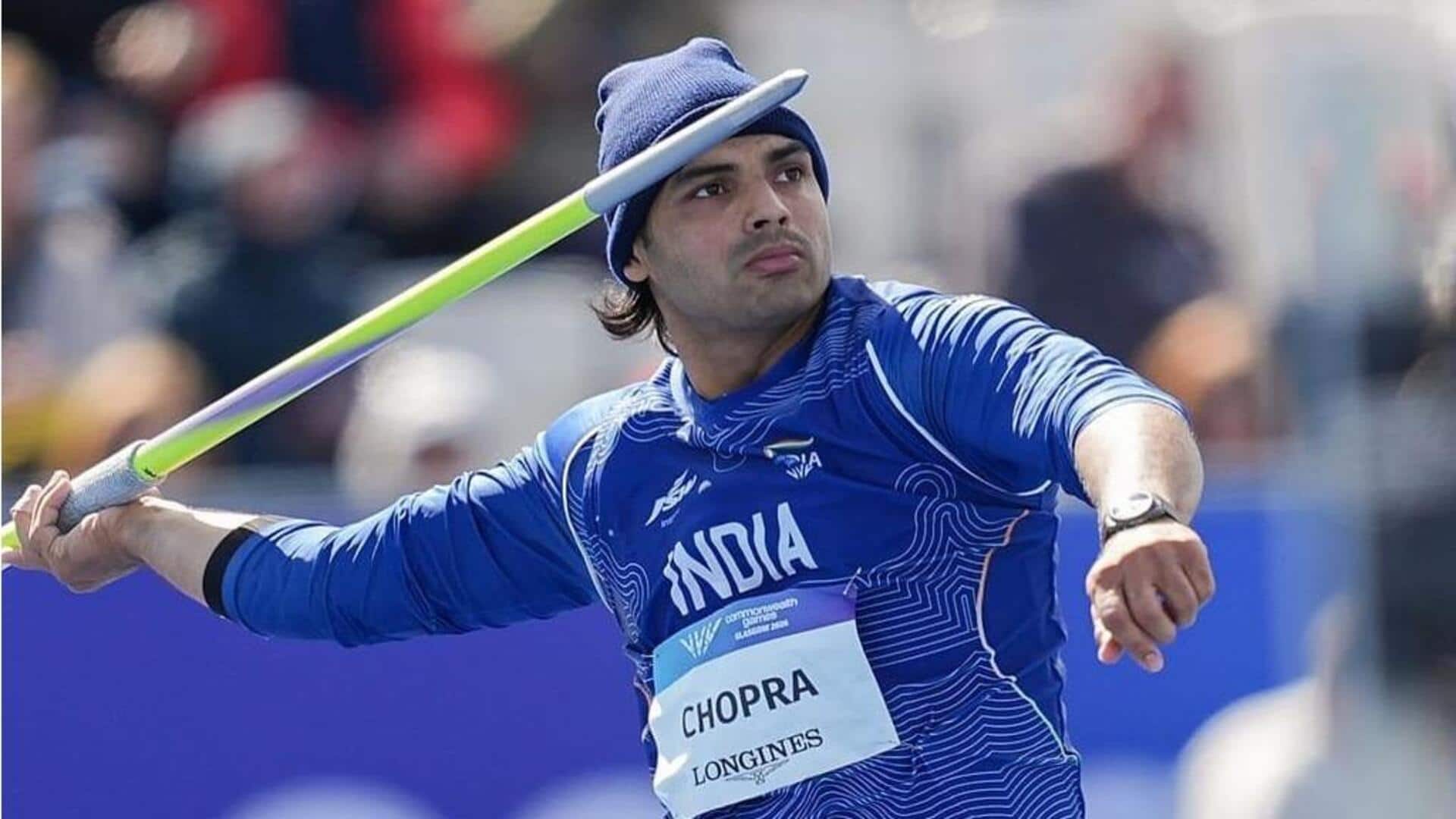 राष्ट्रमंडल खेलों में शानदार प्रदर्शन के बाद अब इस टूर्नामेंट में नजर आएंगे नीरज चोपड़ा