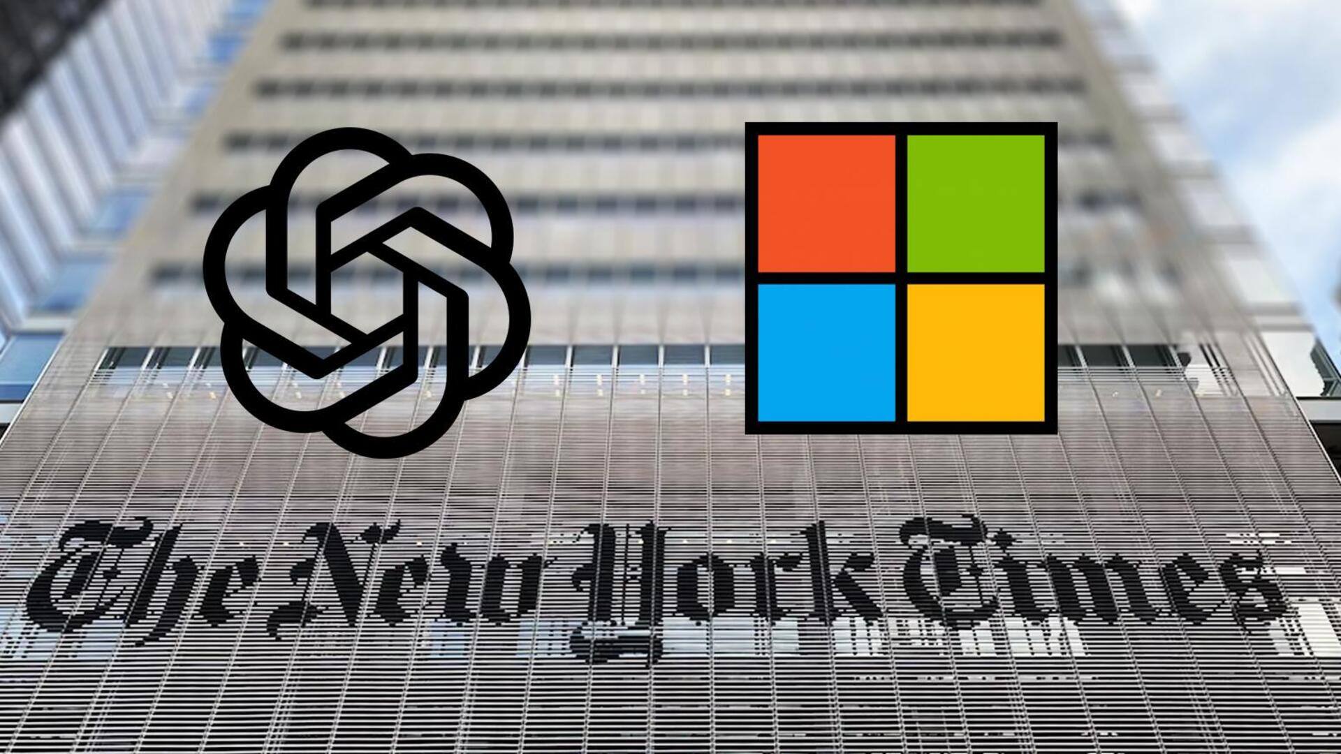 न्यूयॉर्क टाइम्स ने OpenAI और माइक्रोसॉफ्ट पर मुकदमा क्यों किया? 