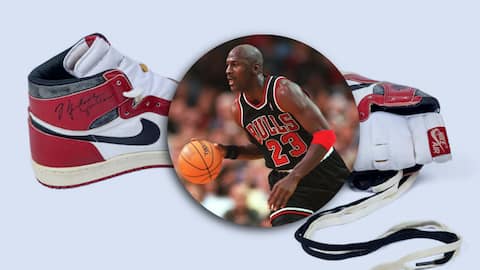 बास्केटबॉल खिलाड़ी माइकल जॉर्डन के 5 जूते होने वाले हैं नीलाम, कीमत जानकार उड़ जाएंगे होश