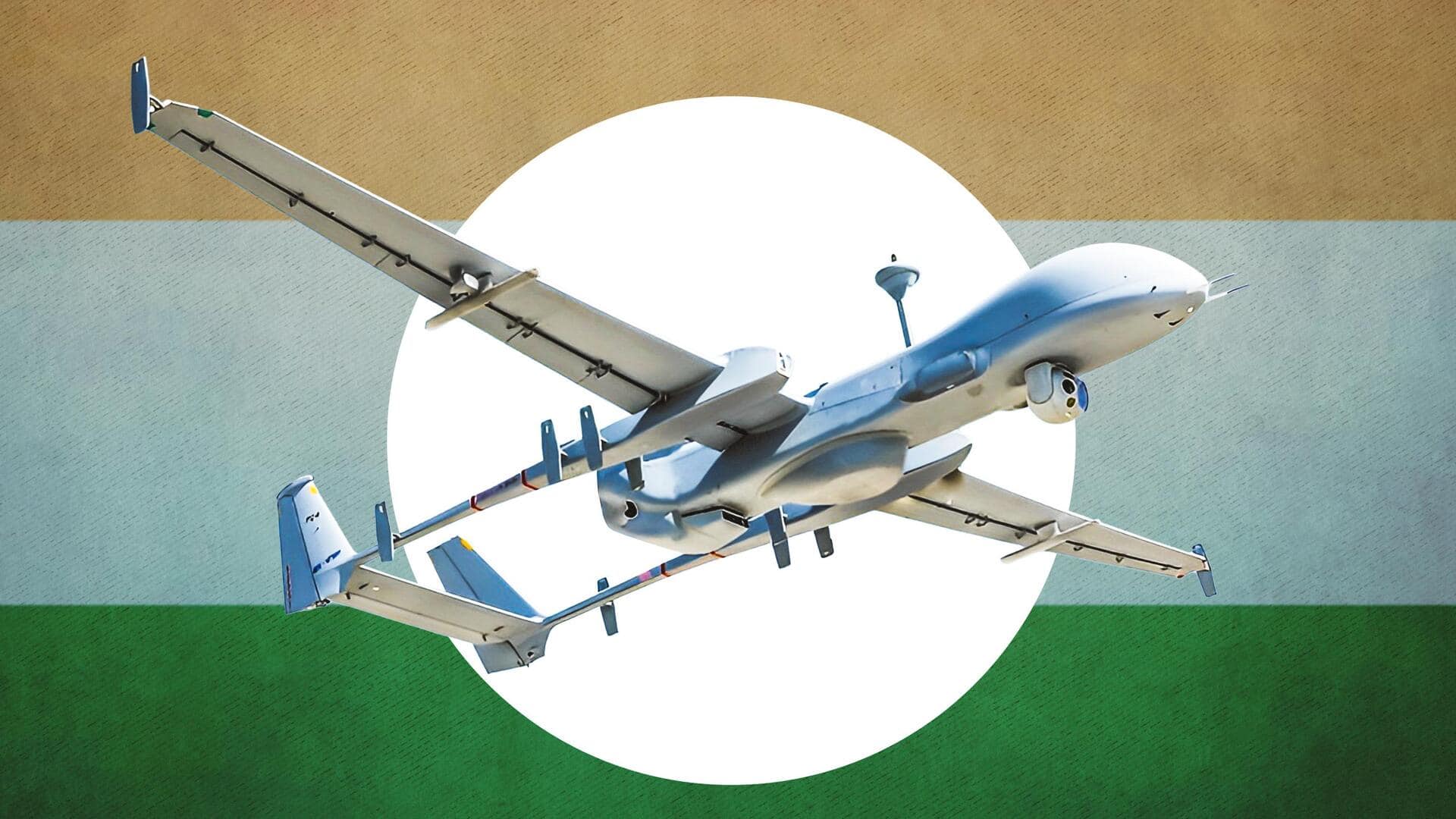 भारतीय वायुसेना ने उत्तरी सीमा पर हेरॉन मार्क 2 ड्रोन को किया तैनात, जानें विशेषताएं