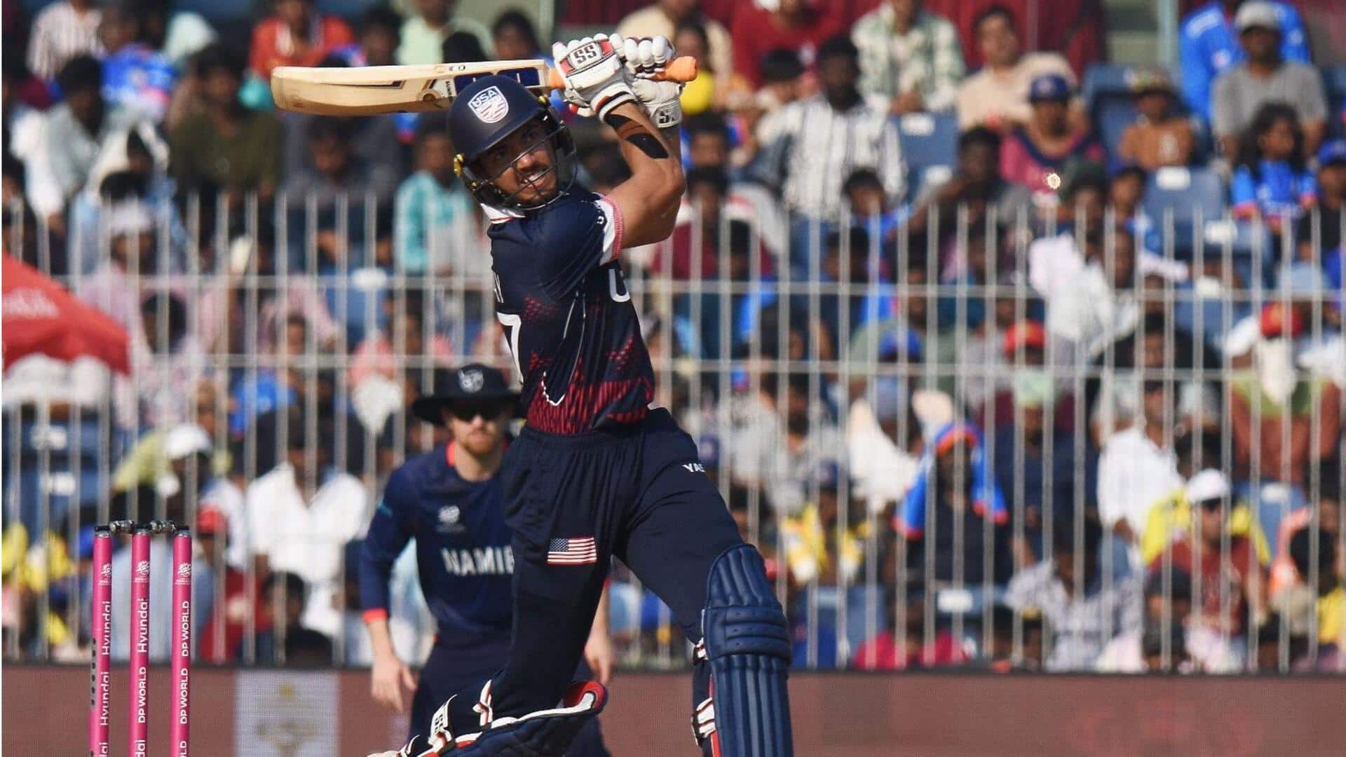 USA बनाम नामीबिया: संजय कृष्णमूर्ति ने जड़ा टी-20 अंतरराष्ट्रीय क्रिकेट में अपना पहला अर्धशतक, जानिए आंकड़े 